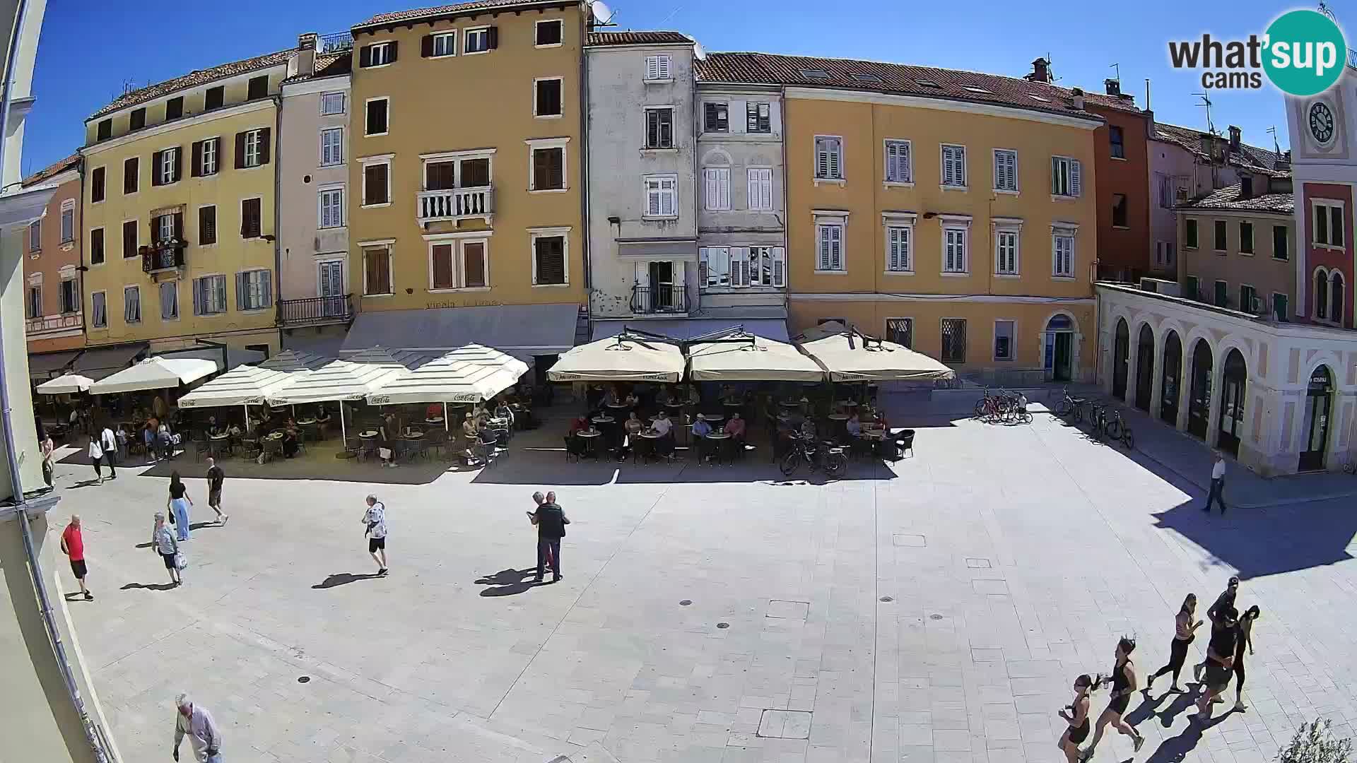 Rovinj Center Webcam – Main Square