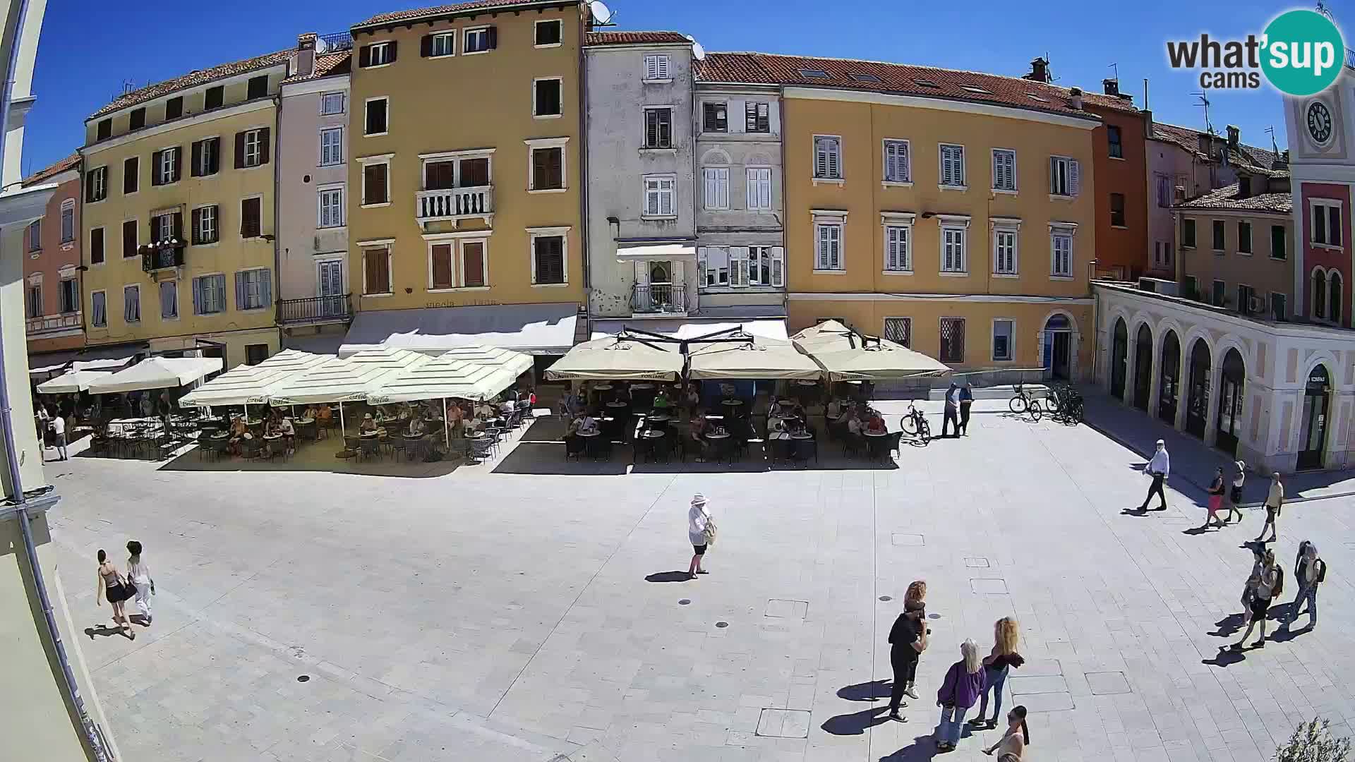 Webcam Rovinj Centre – Place Principale