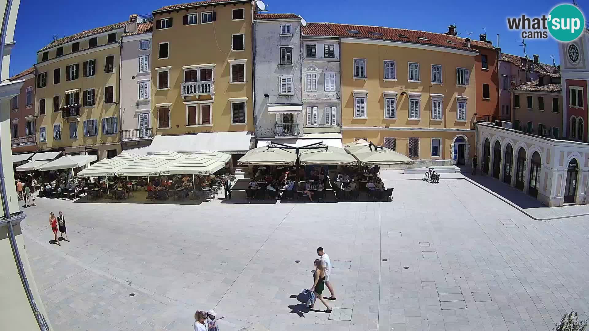 Webcam Rovinj Centar – glavni trg