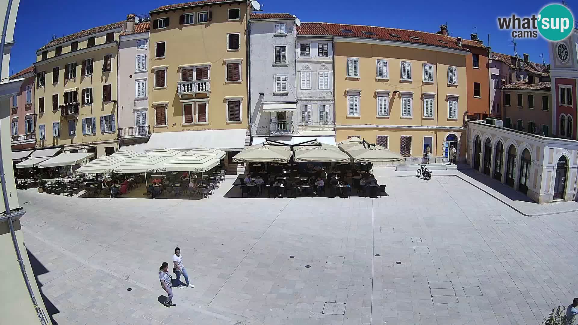 Spletna kamera Rovinj Center – Glavni trg