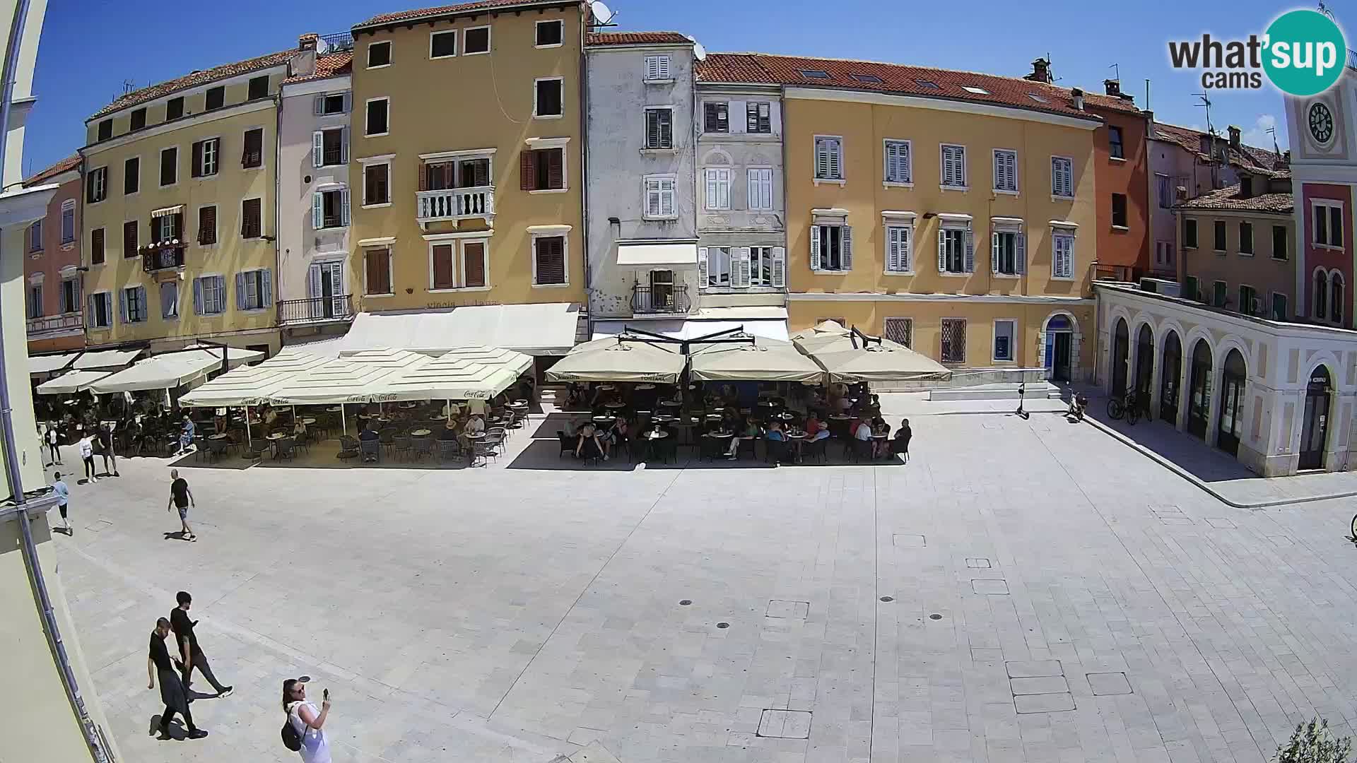 Spletna kamera Rovinj Center – Glavni trg