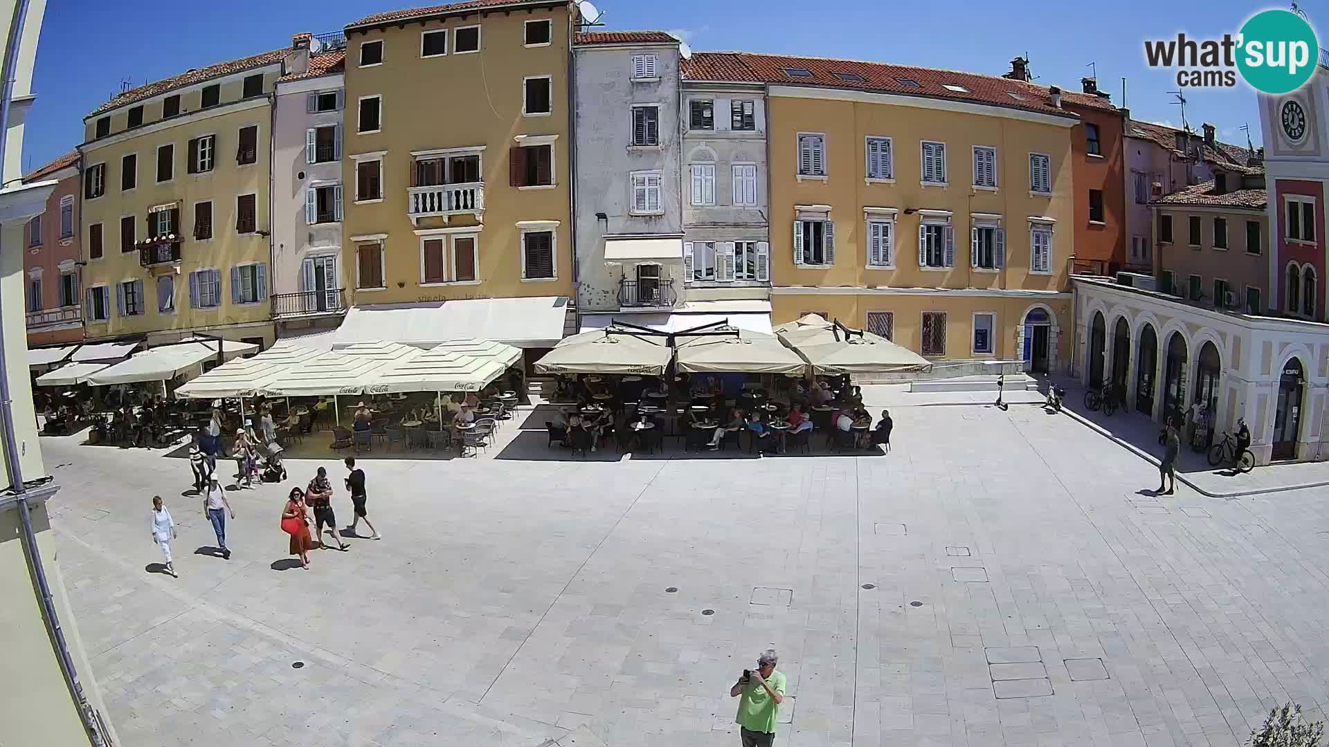 Rovinj Center Webcam – Main Square