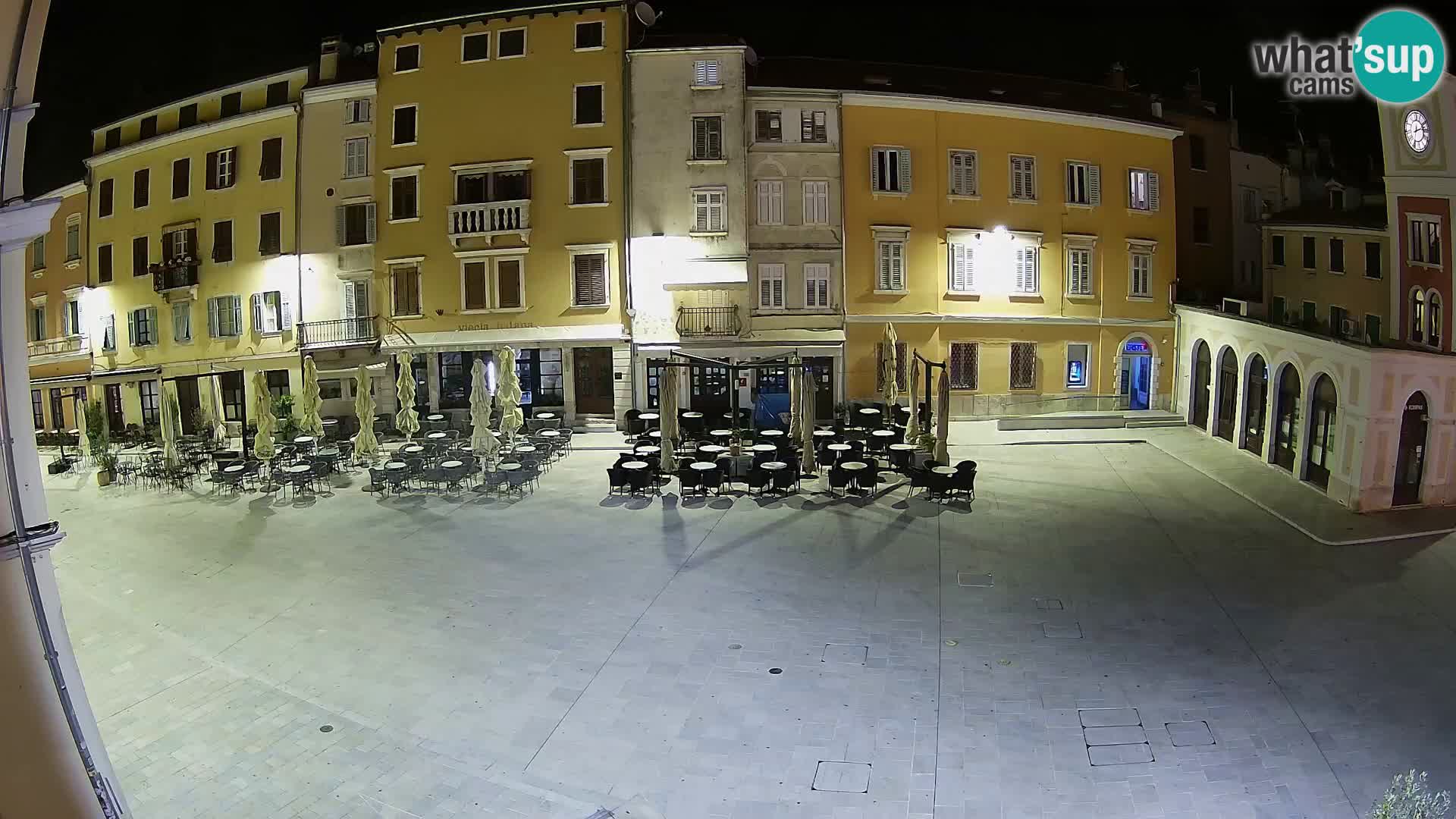 Webcam Rovinj Zentrum – Hauptplatz in Echtzeit