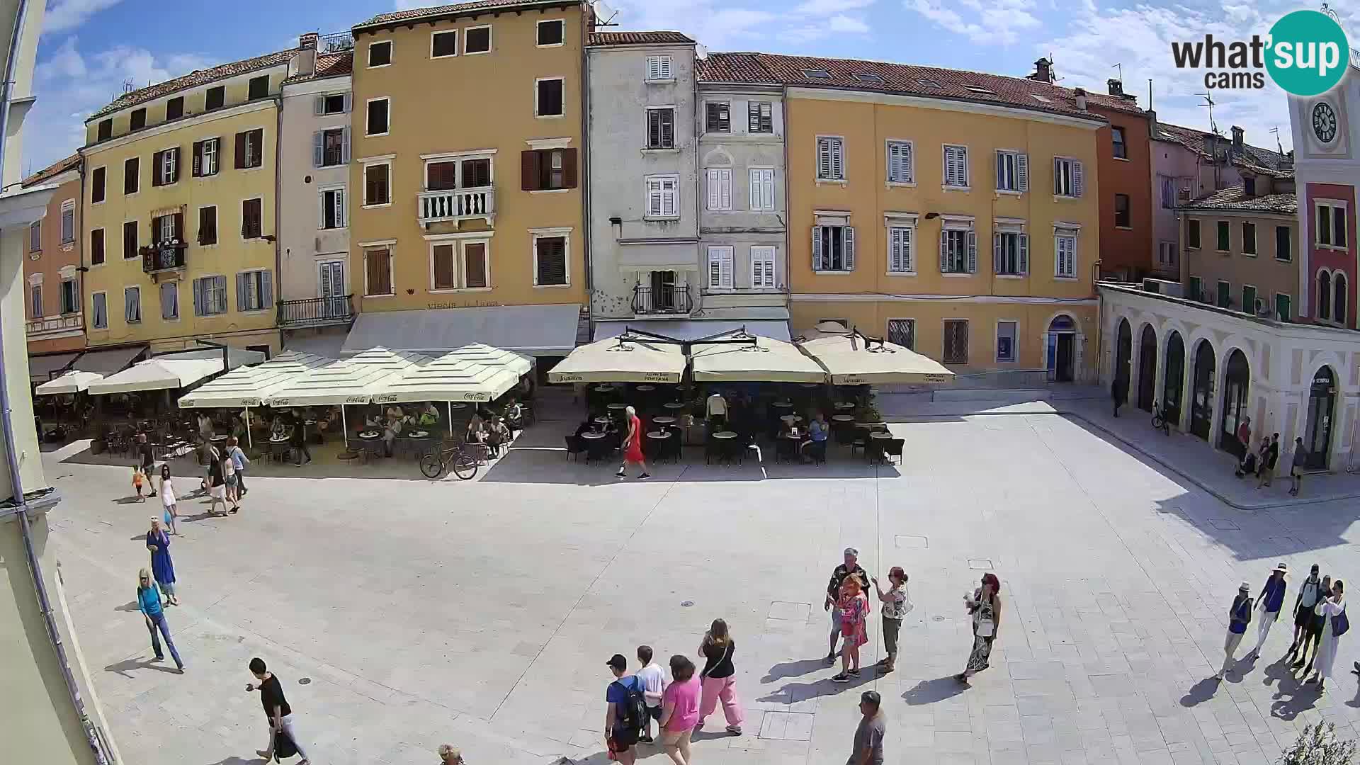 Rovinj Center Webcam – Main Square