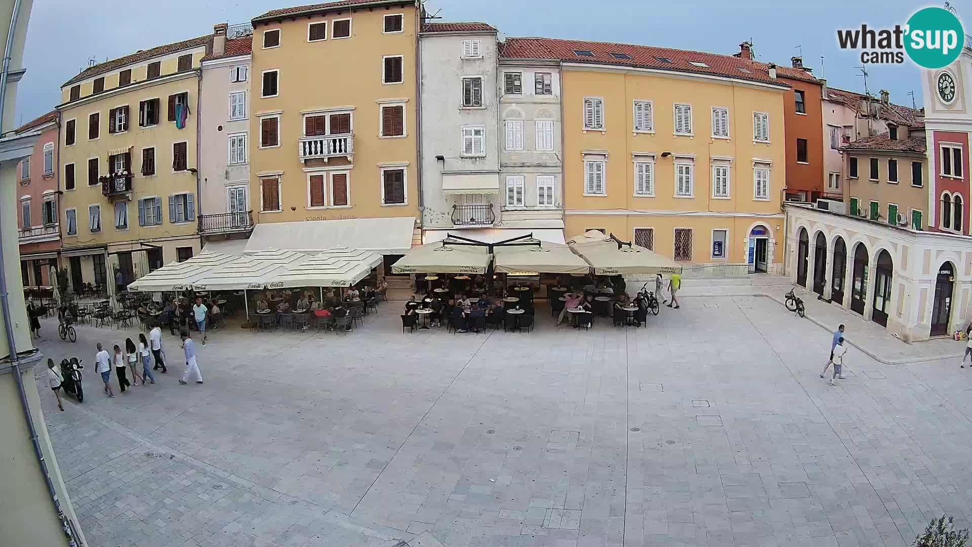 Webcam Rovigno Centro – Piazza Centrale