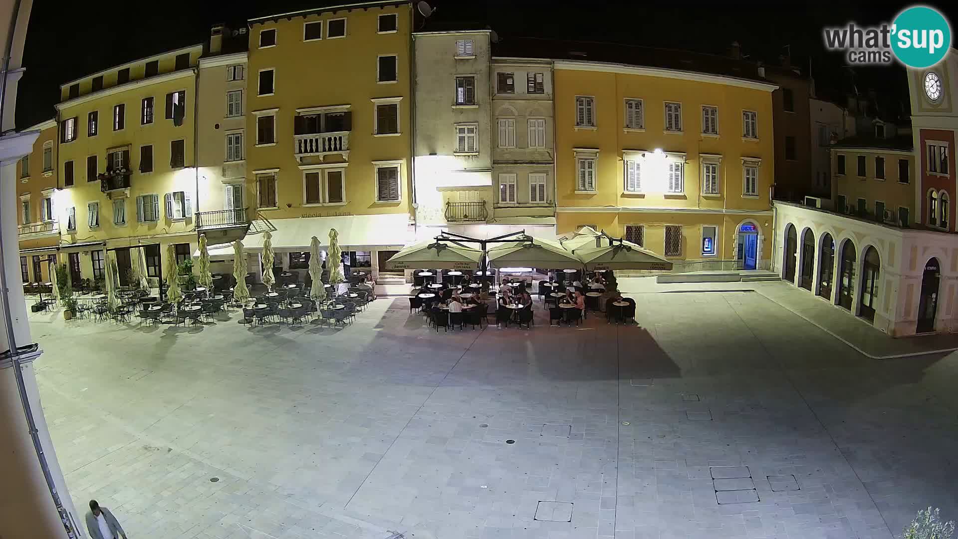 Webcam Rovinj Zentrum – Hauptplatz in Echtzeit