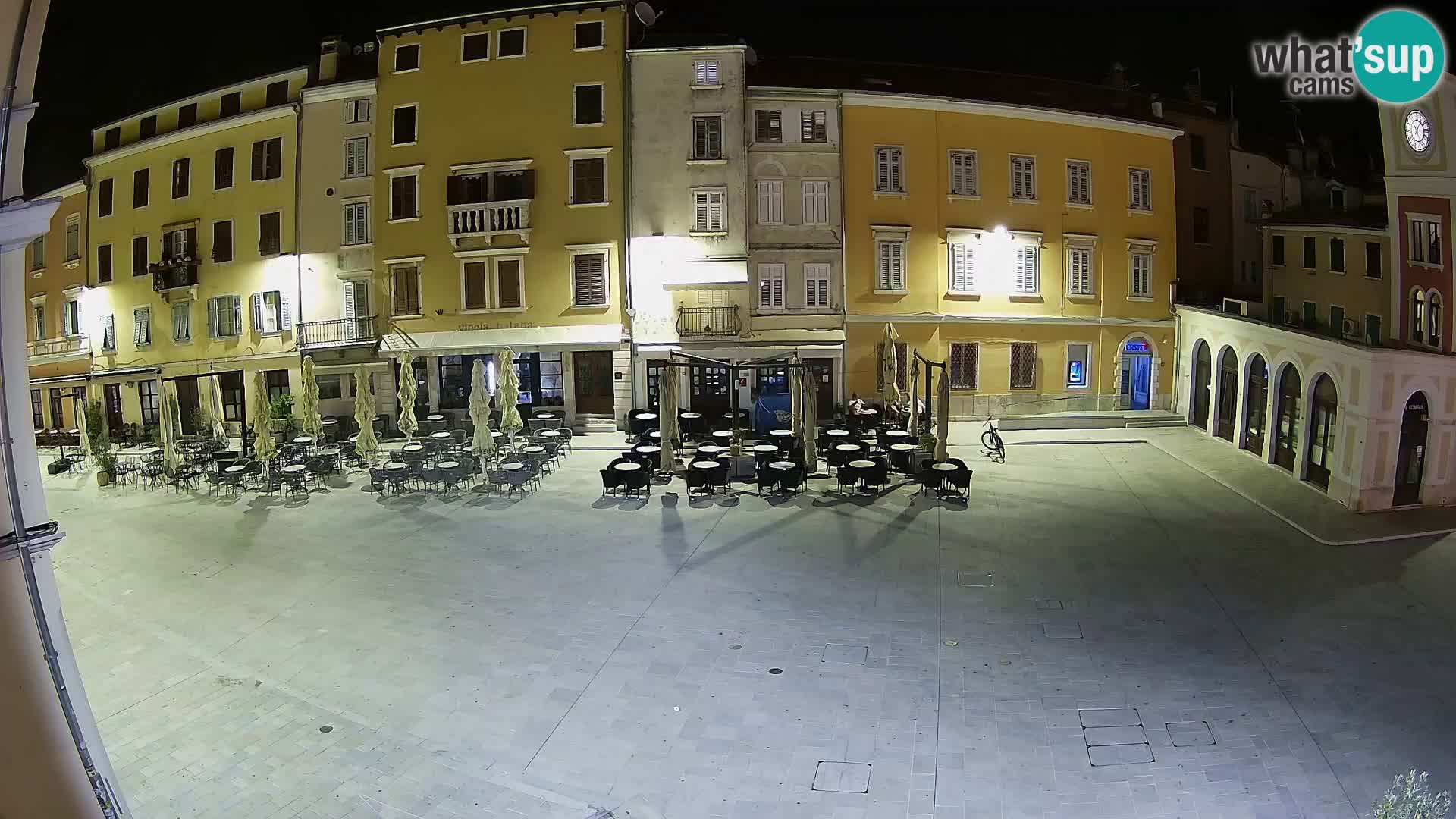 Webcam Rovinj Zentrum – Hauptplatz in Echtzeit