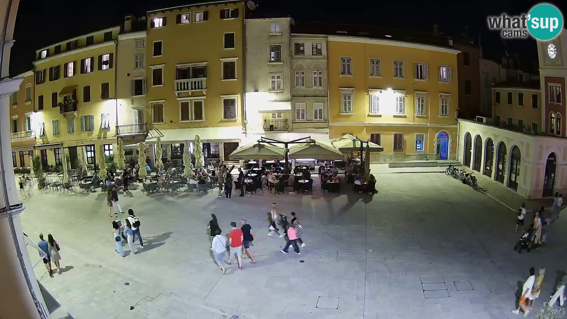 Webcam Rovinj Center – Plaza Principal