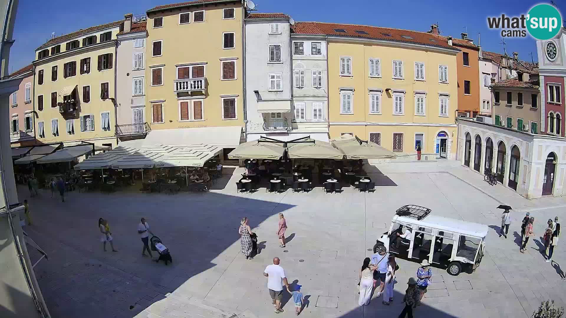 Rovinj Center Webcam – Main Square