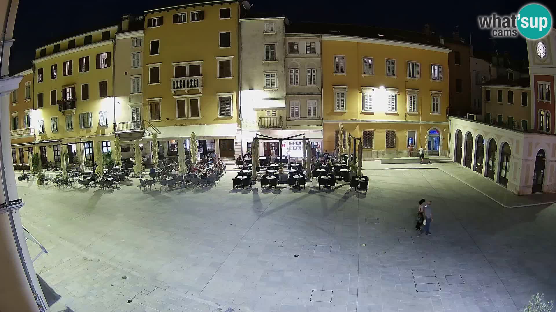 Webcam Rovinj Zentrum – Hauptplatz in Echtzeit