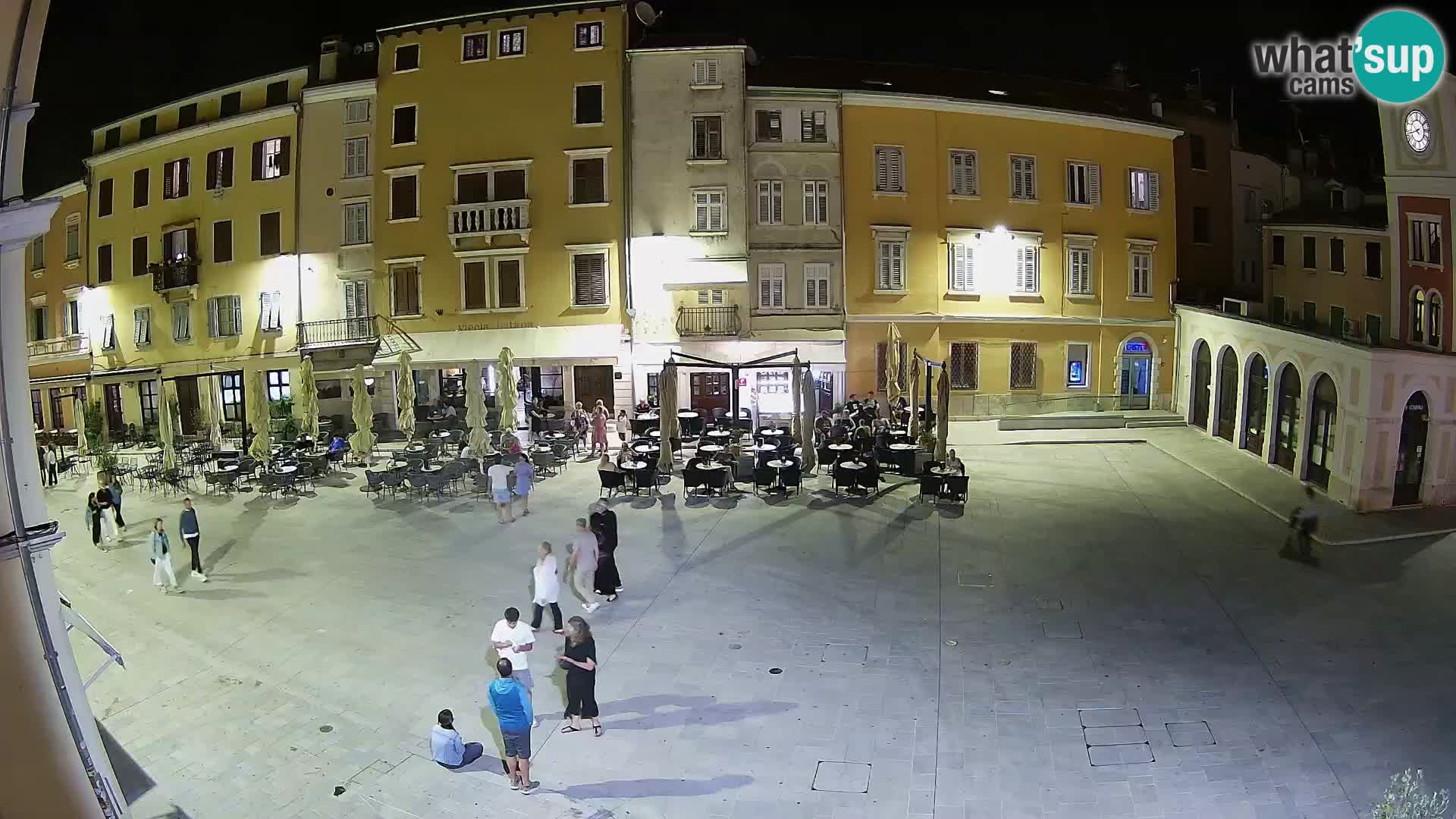 Webcam Rovinj Zentrum – Hauptplatz in Echtzeit