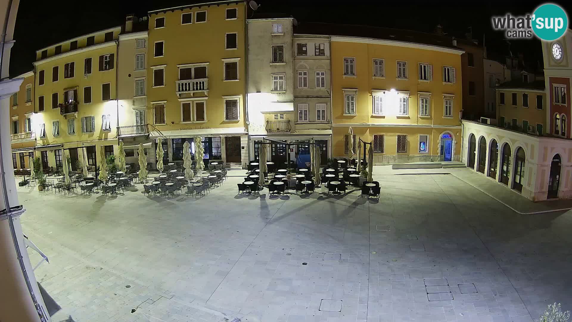 Webcam Rovinj Zentrum – Hauptplatz in Echtzeit