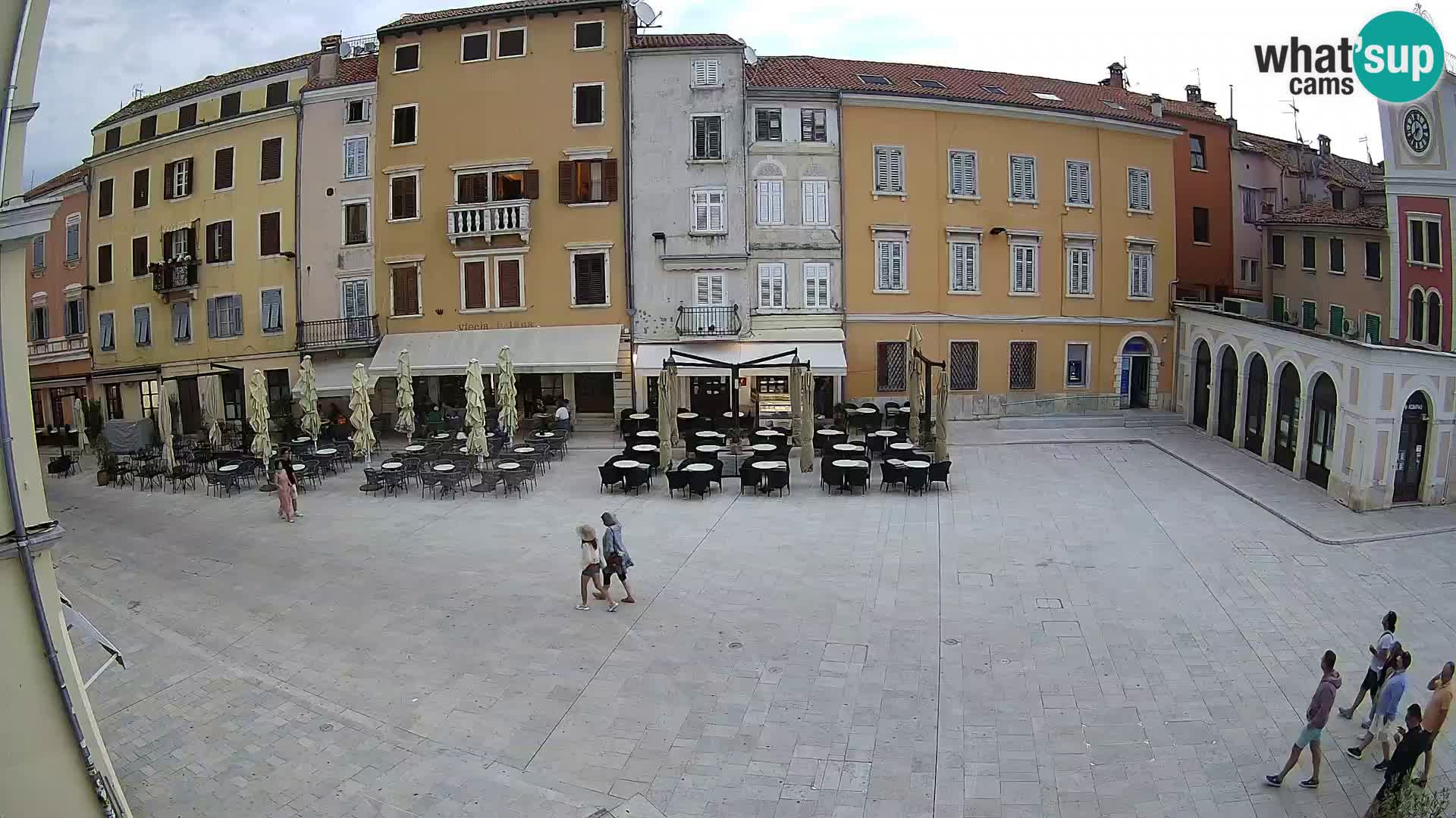 Rovinj Center Webcam – Main Square