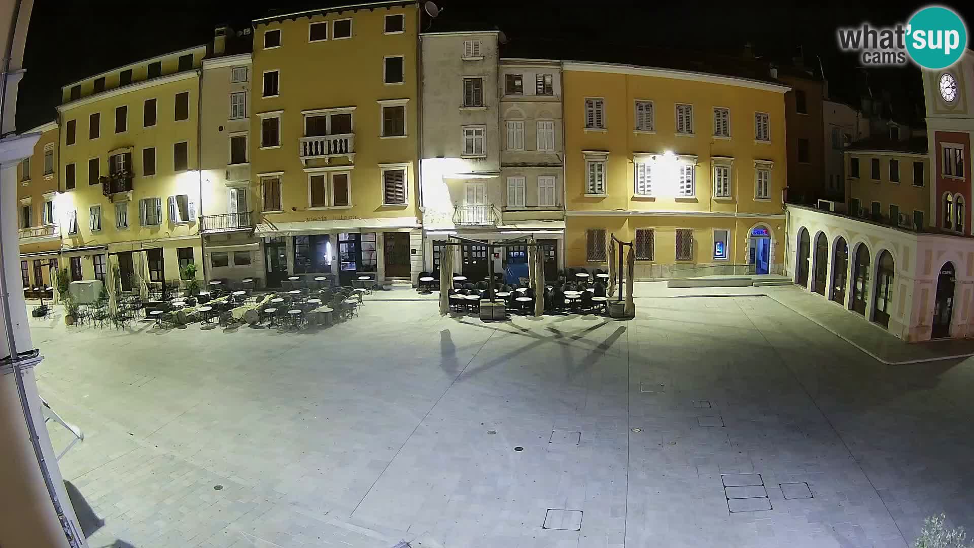 Webcam Rovinj Center – Plaza Principal