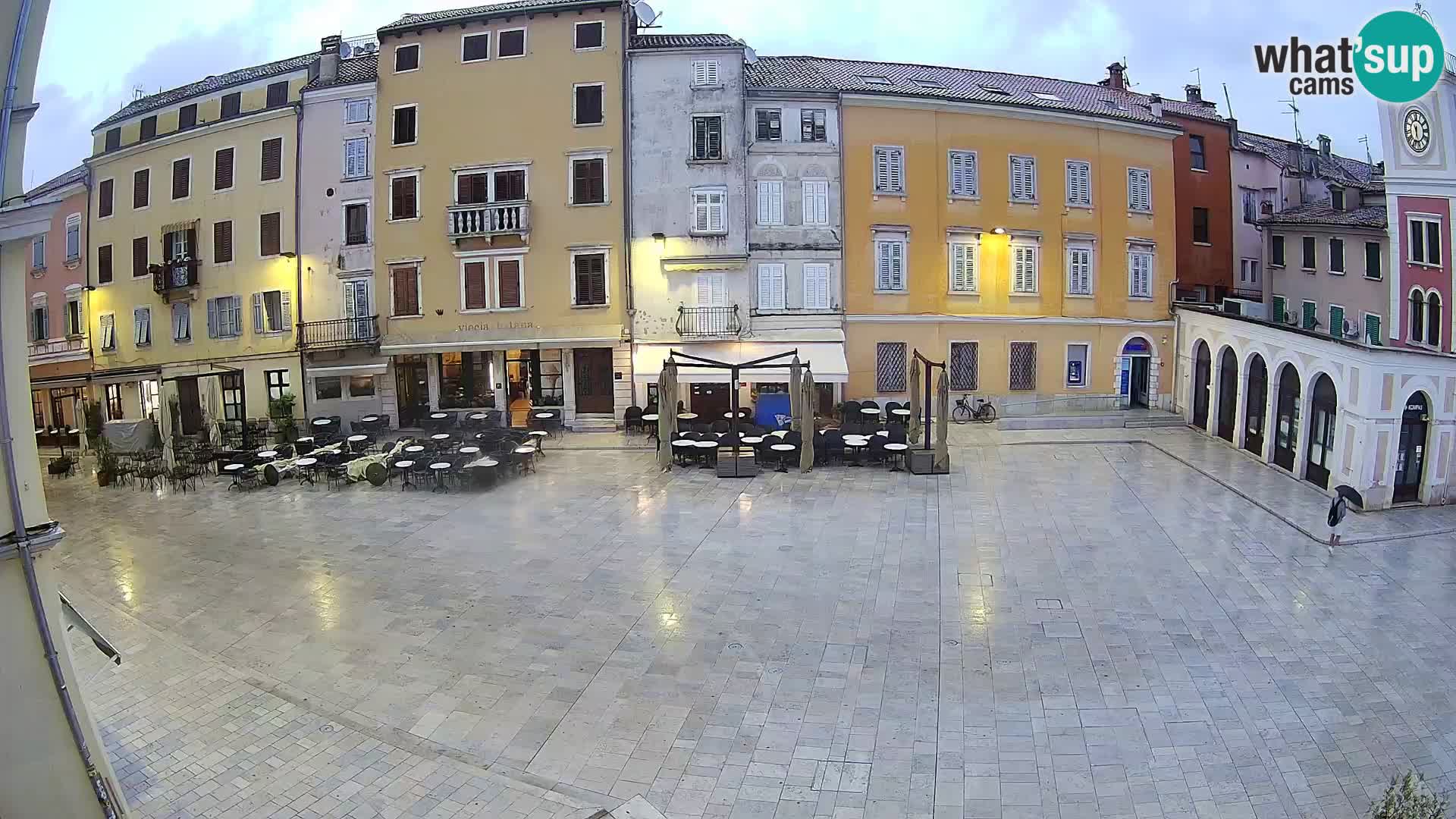 Rovinj Center Webcam – Main Square