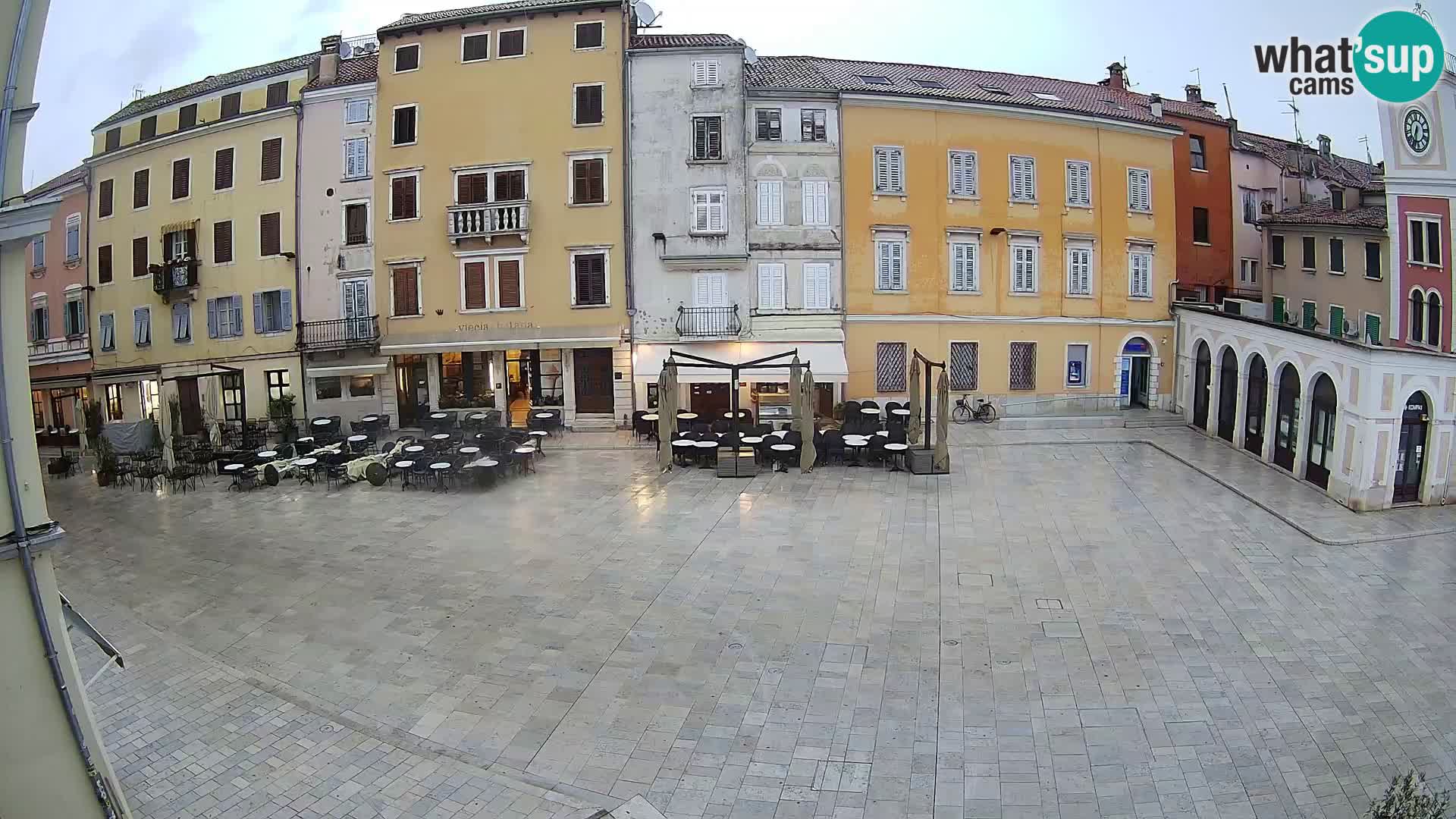 Rovinj Center Webcam – Main Square