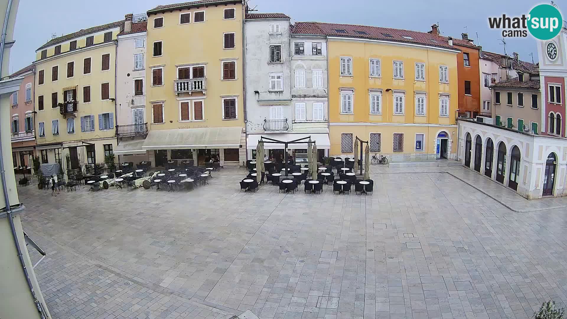 Spletna kamera Rovinj Center – Glavni trg