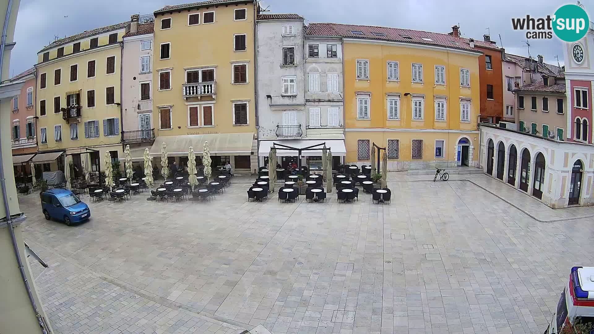 Webcam Rovinj Center – Plaza Principal