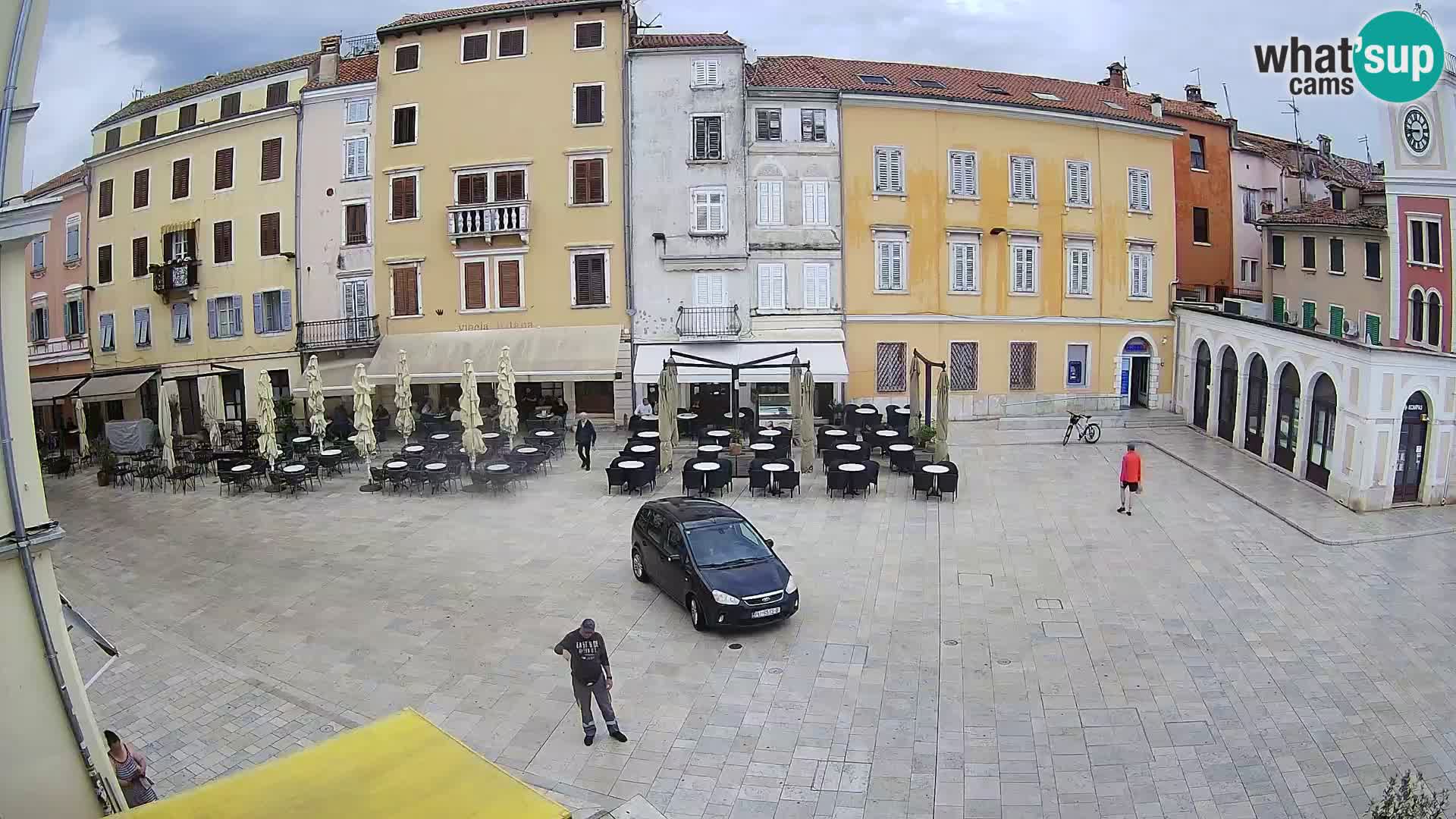 Webcam Rovinj Zentrum – Hauptplatz in Echtzeit