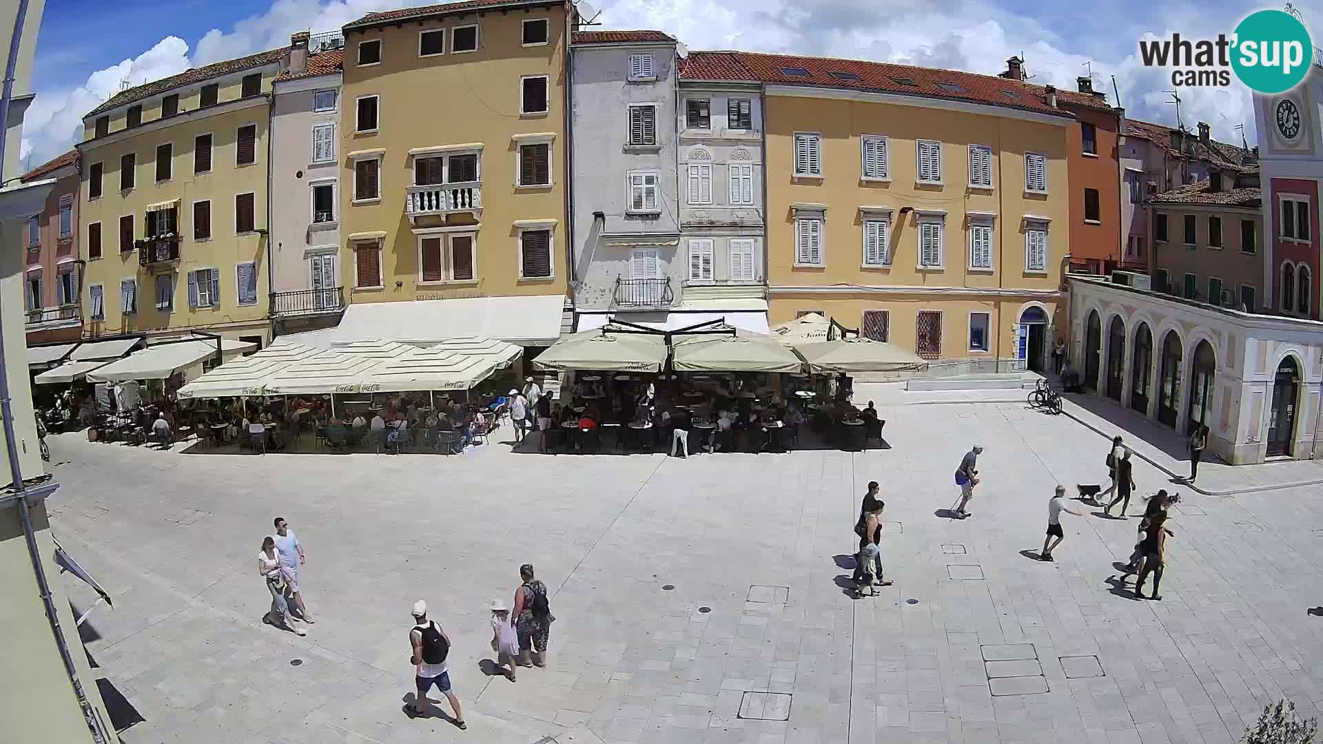 Rovinj Center Webcam – Main Square