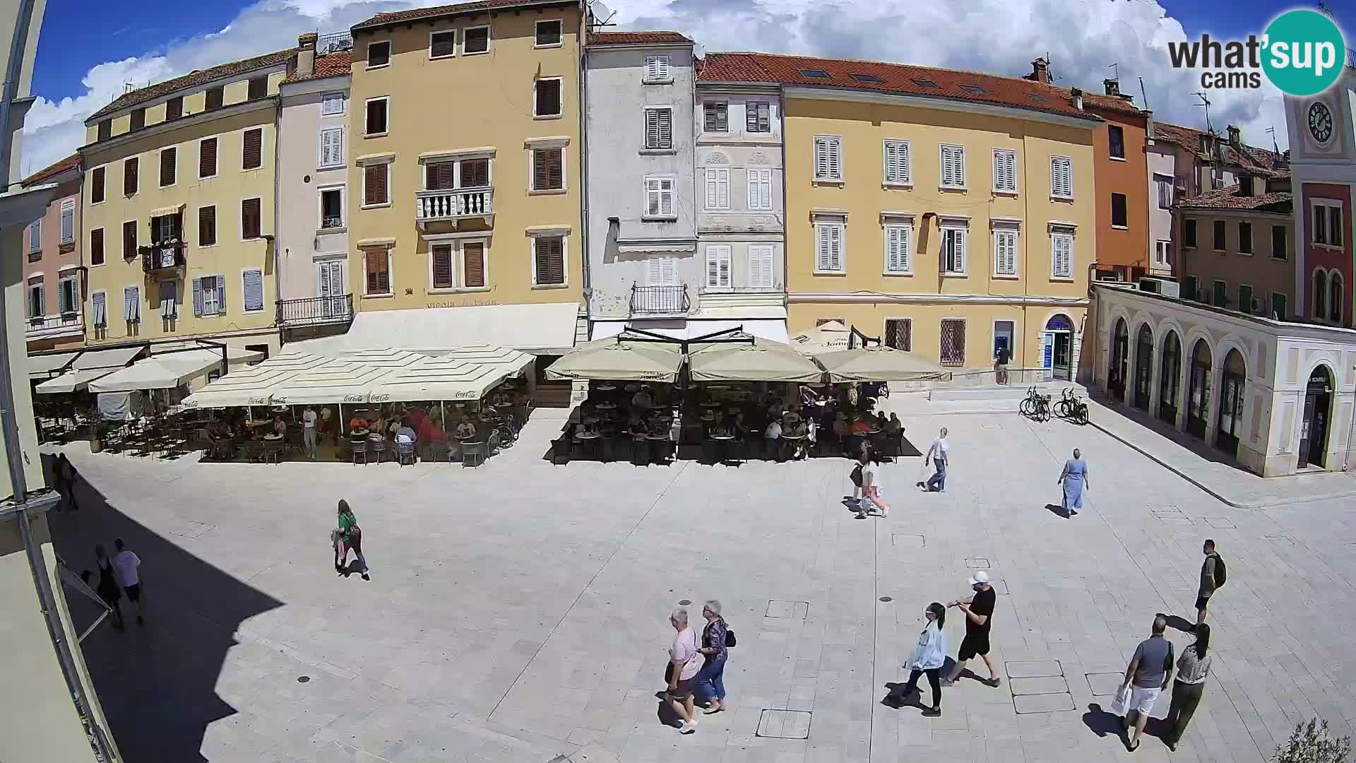 Webcam Rovinj Center – Plaza Principal
