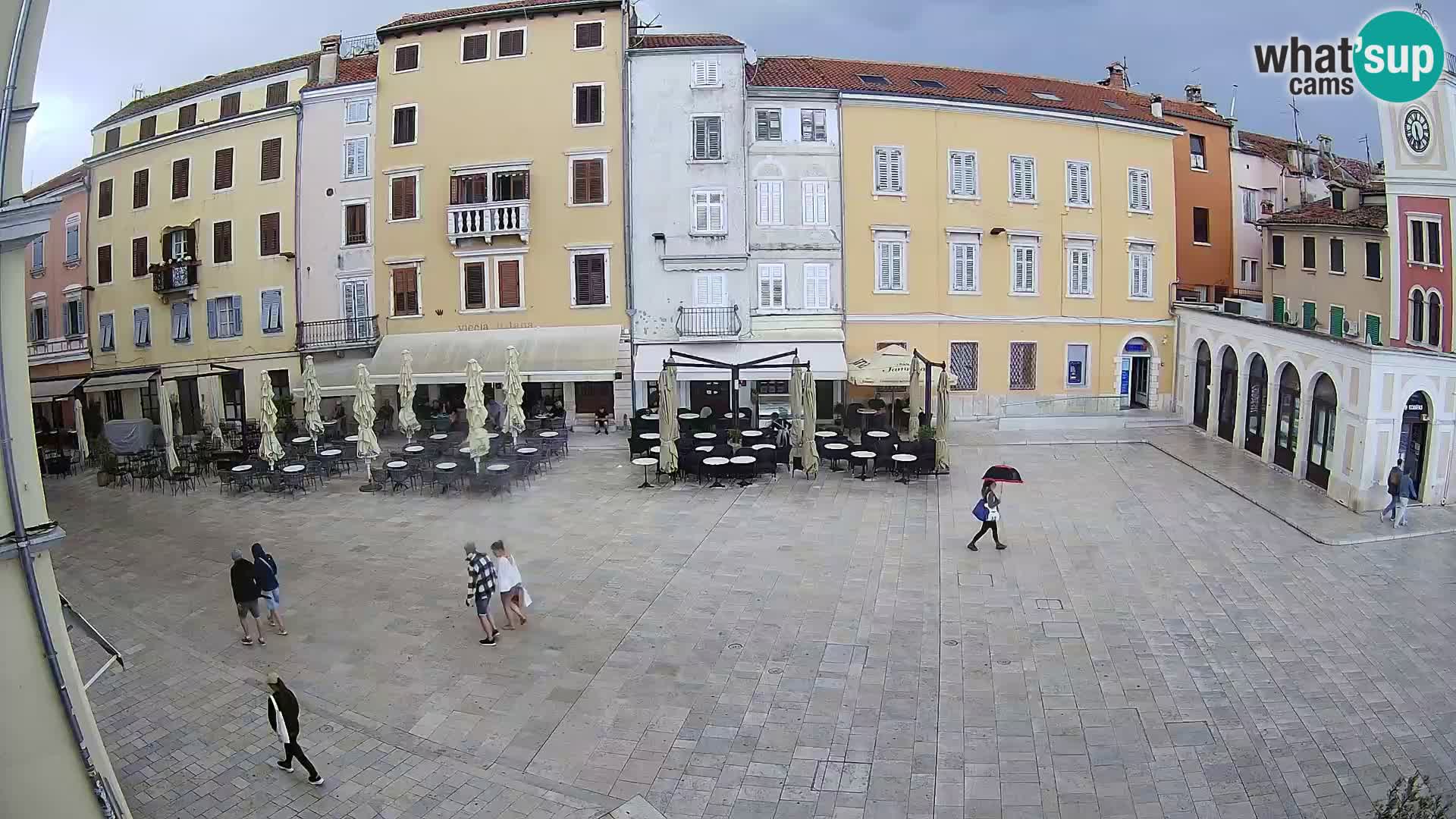 Rovinj Center Webcam – Main Square