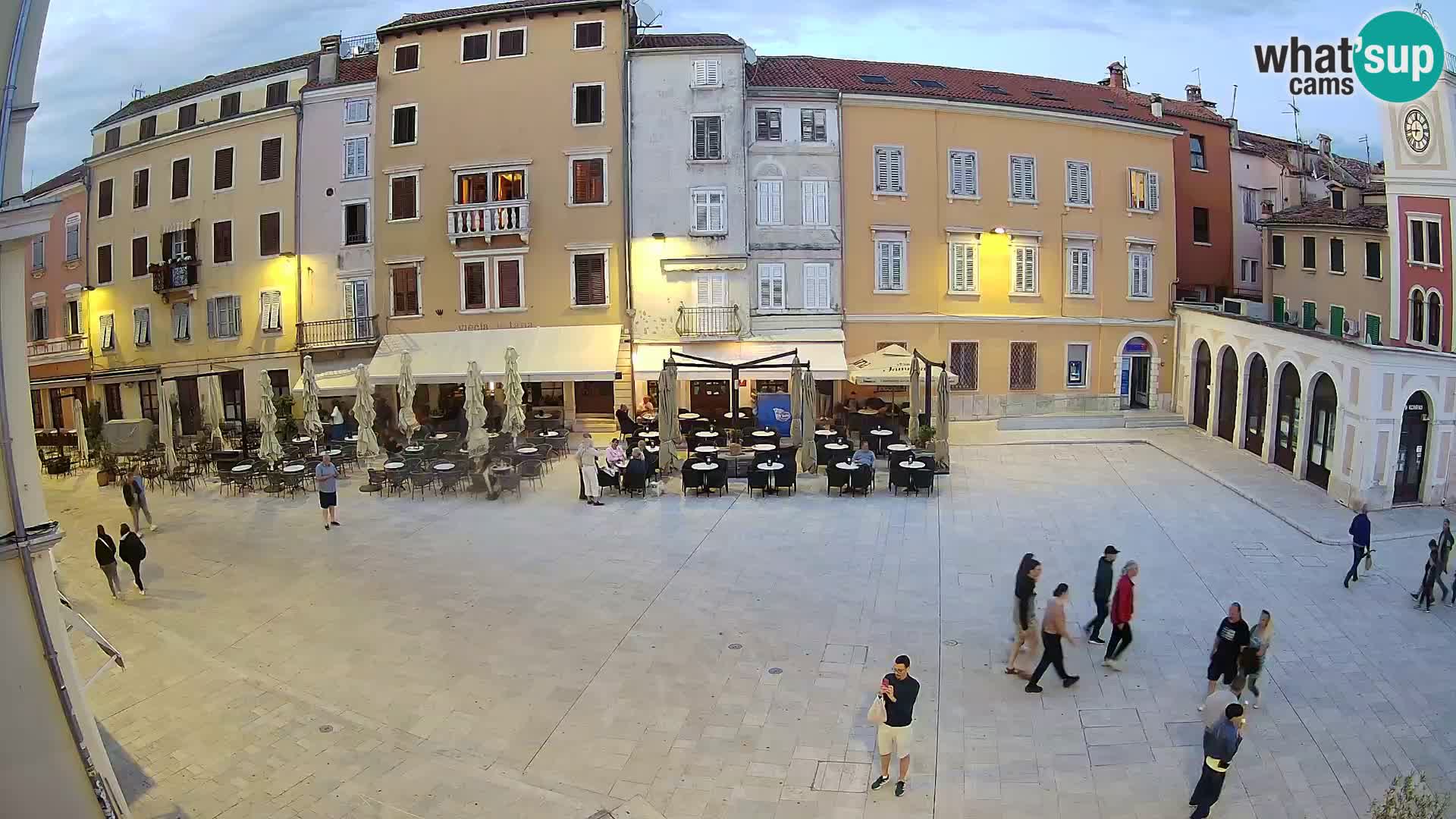 Rovinj Center Webcam – Main Square