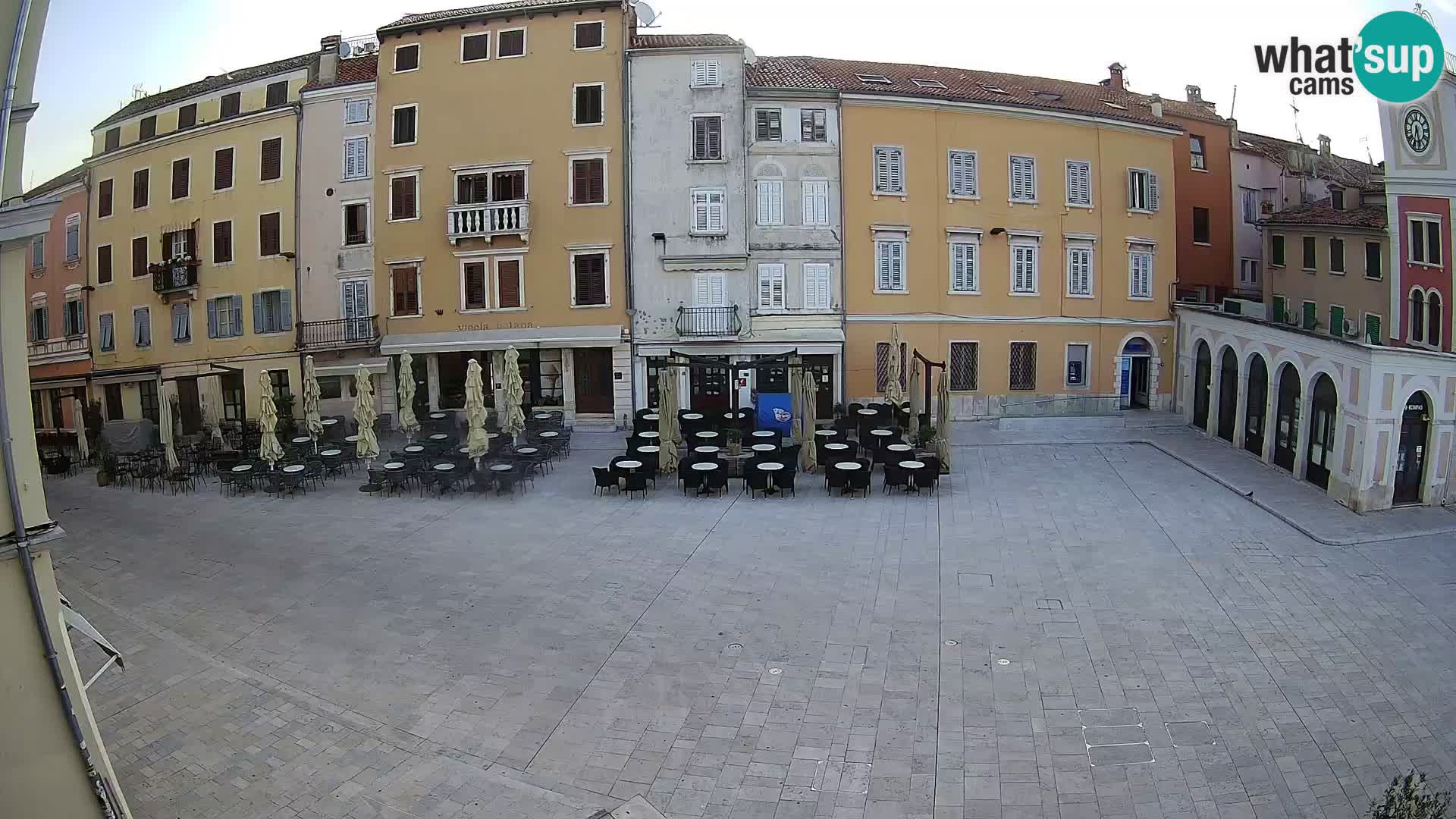 Webcam Rovinj Center – Plaza Principal