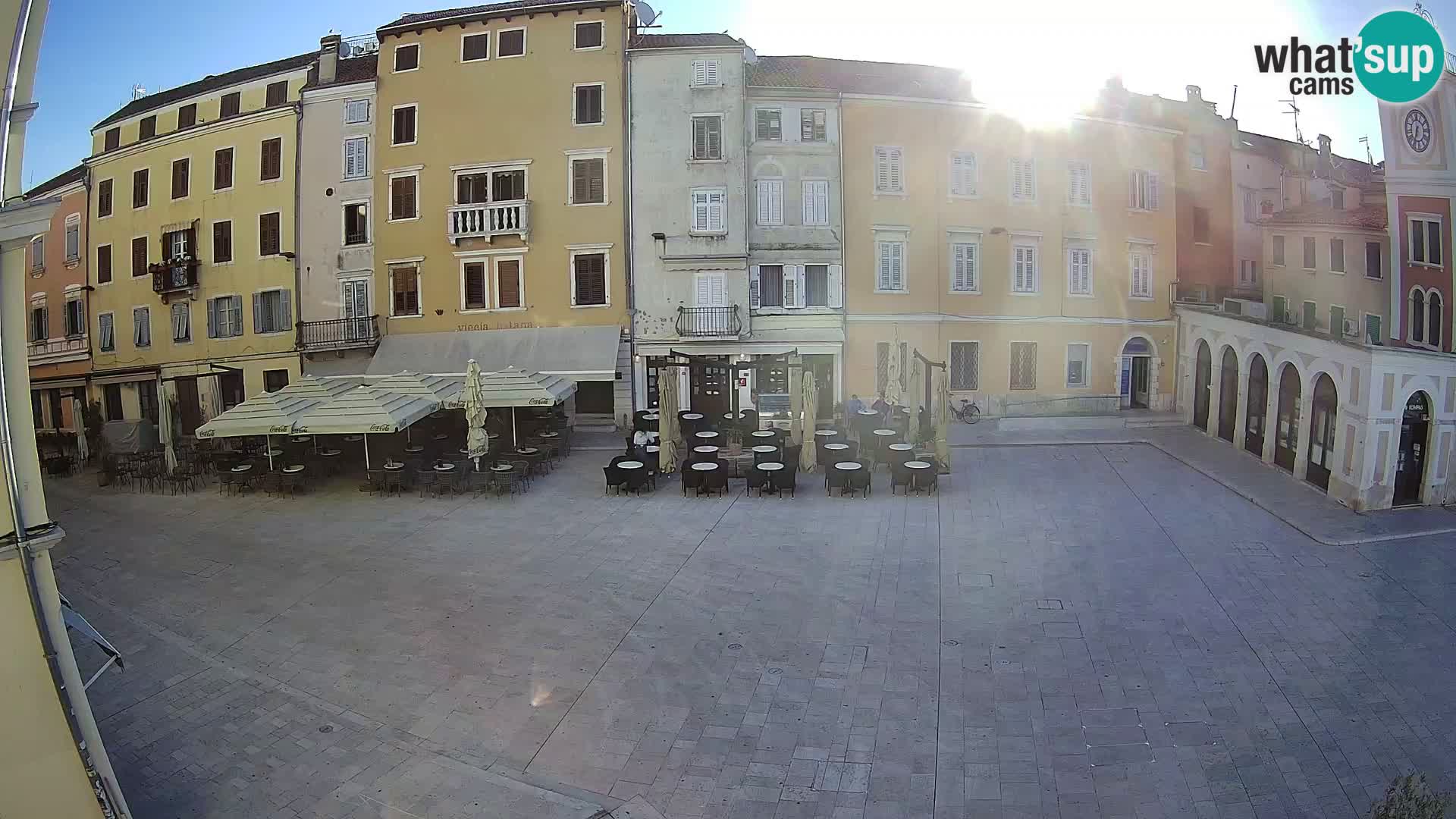 Webcam Rovinj Centre – Place Principale