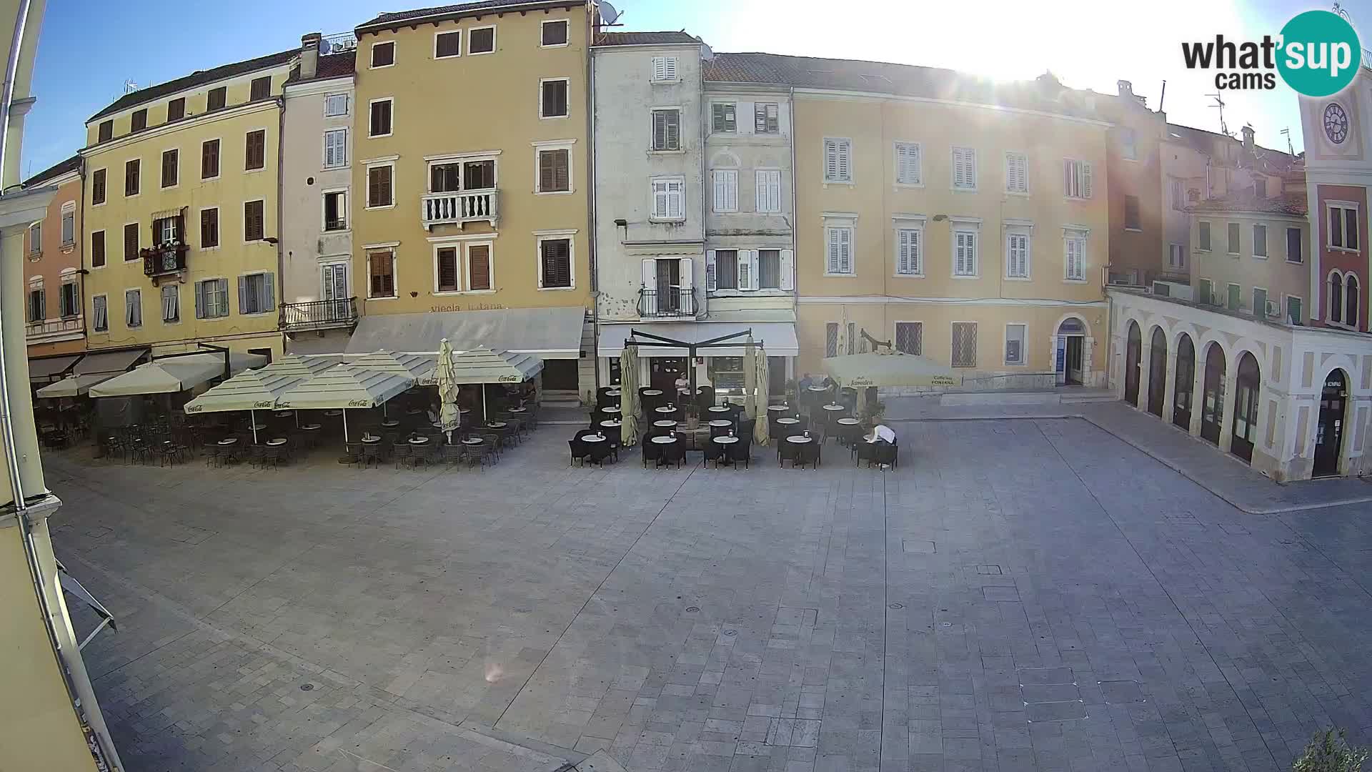 Rovinj Center Webcam – Main Square