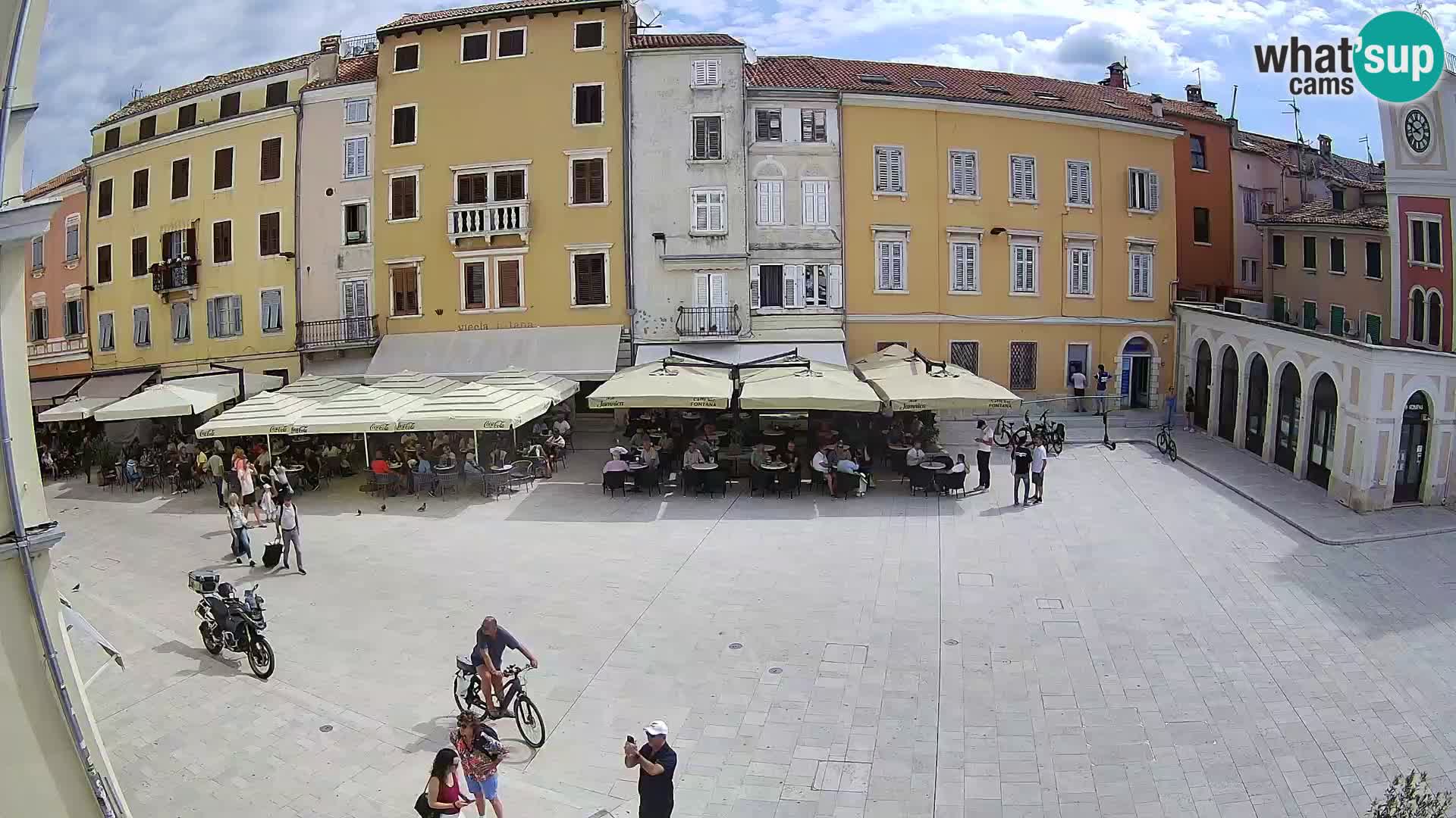 Rovinj Center Webcam – Main Square