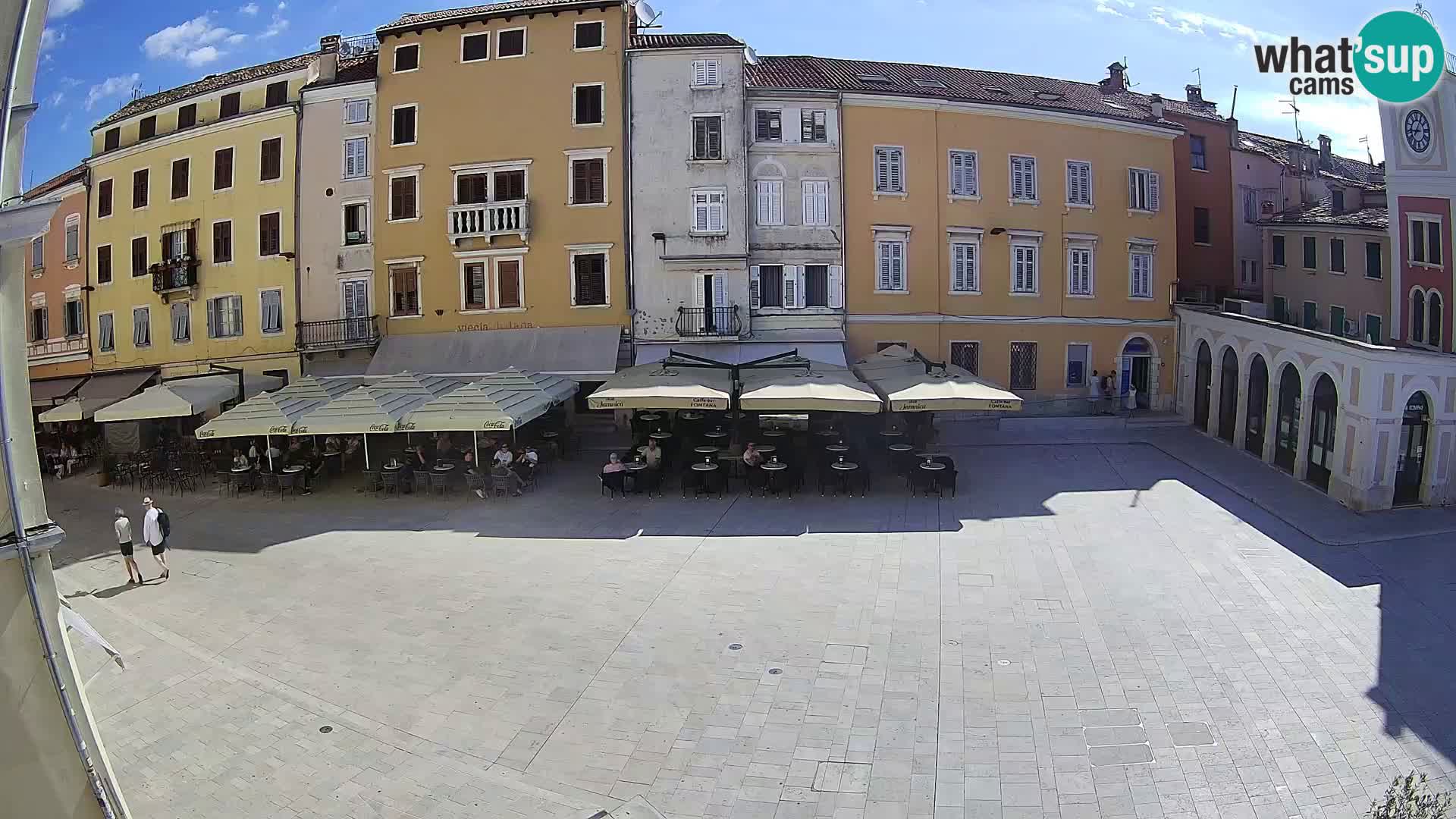 Spletna kamera Rovinj Center – Glavni trg