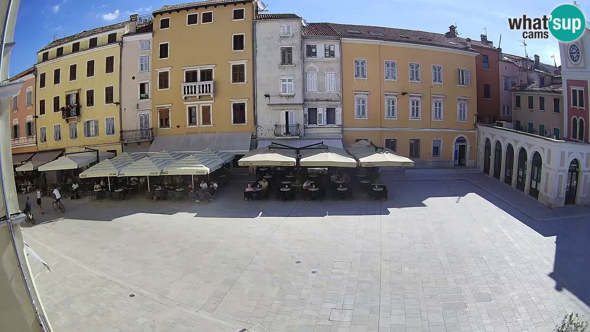 Webcam Rovinj Center – Plaza Principal