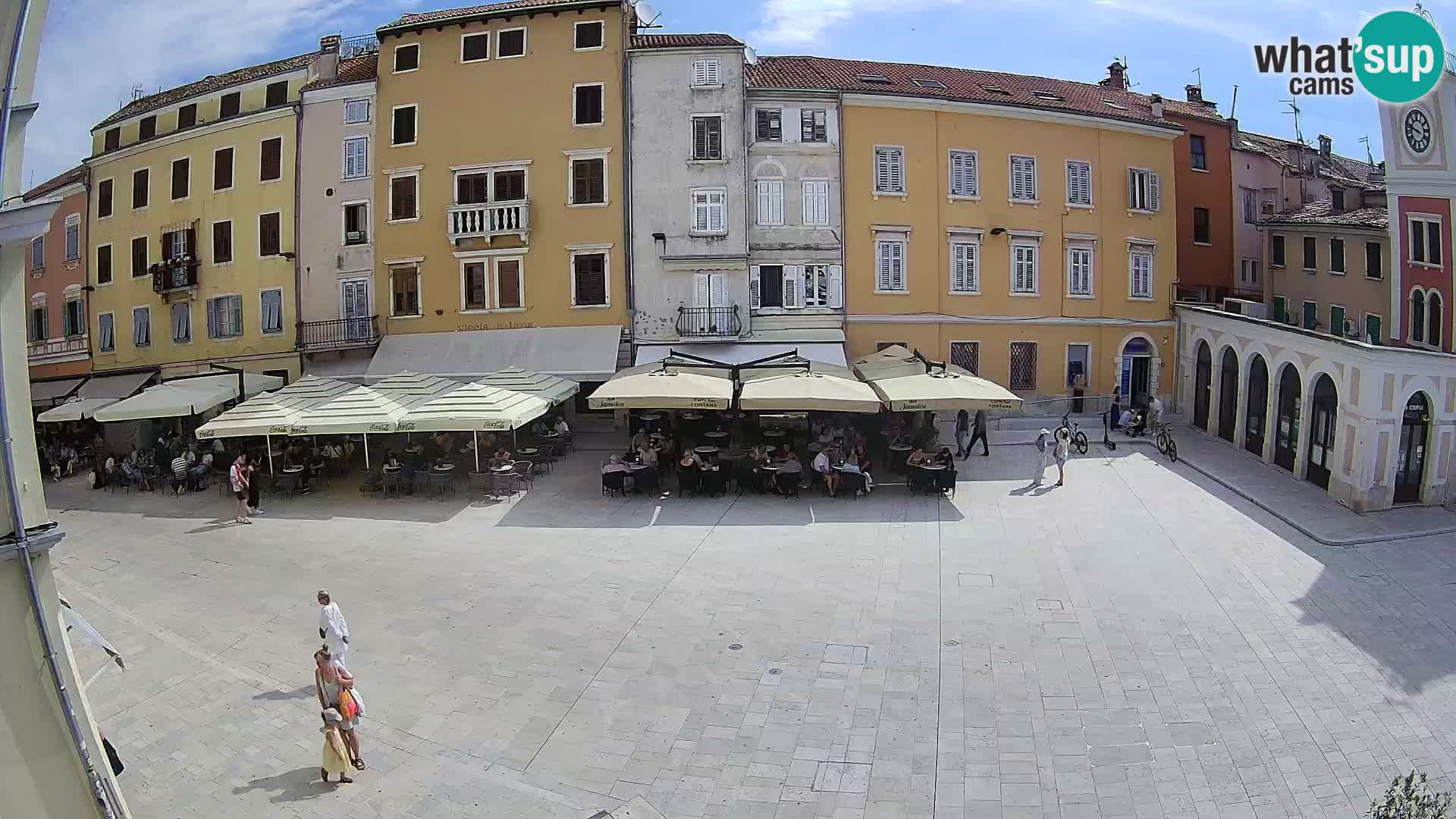 Webcam Rovinj Centre – Place Principale