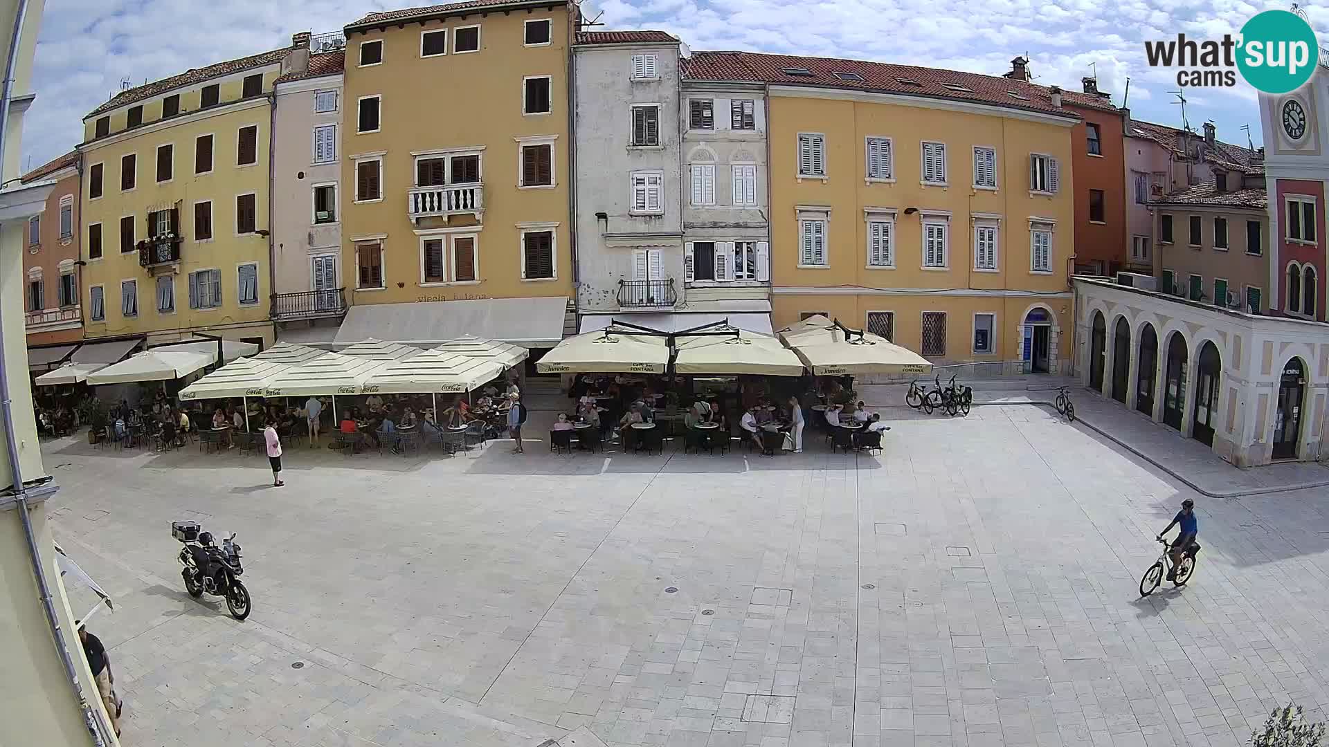 Webcam Rovinj Centre – Place Principale