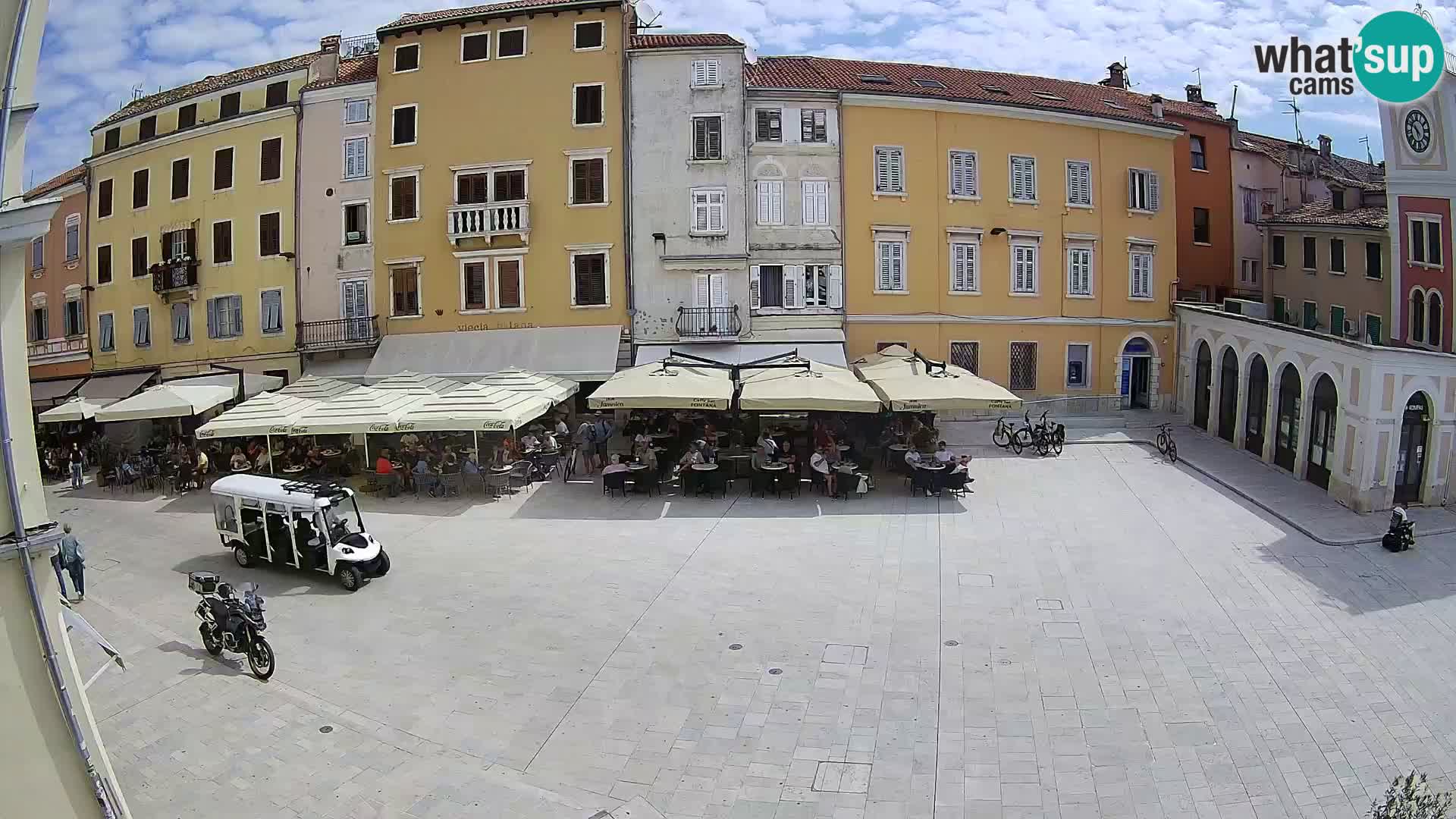 Webcam Rovinj Centre – Place Principale