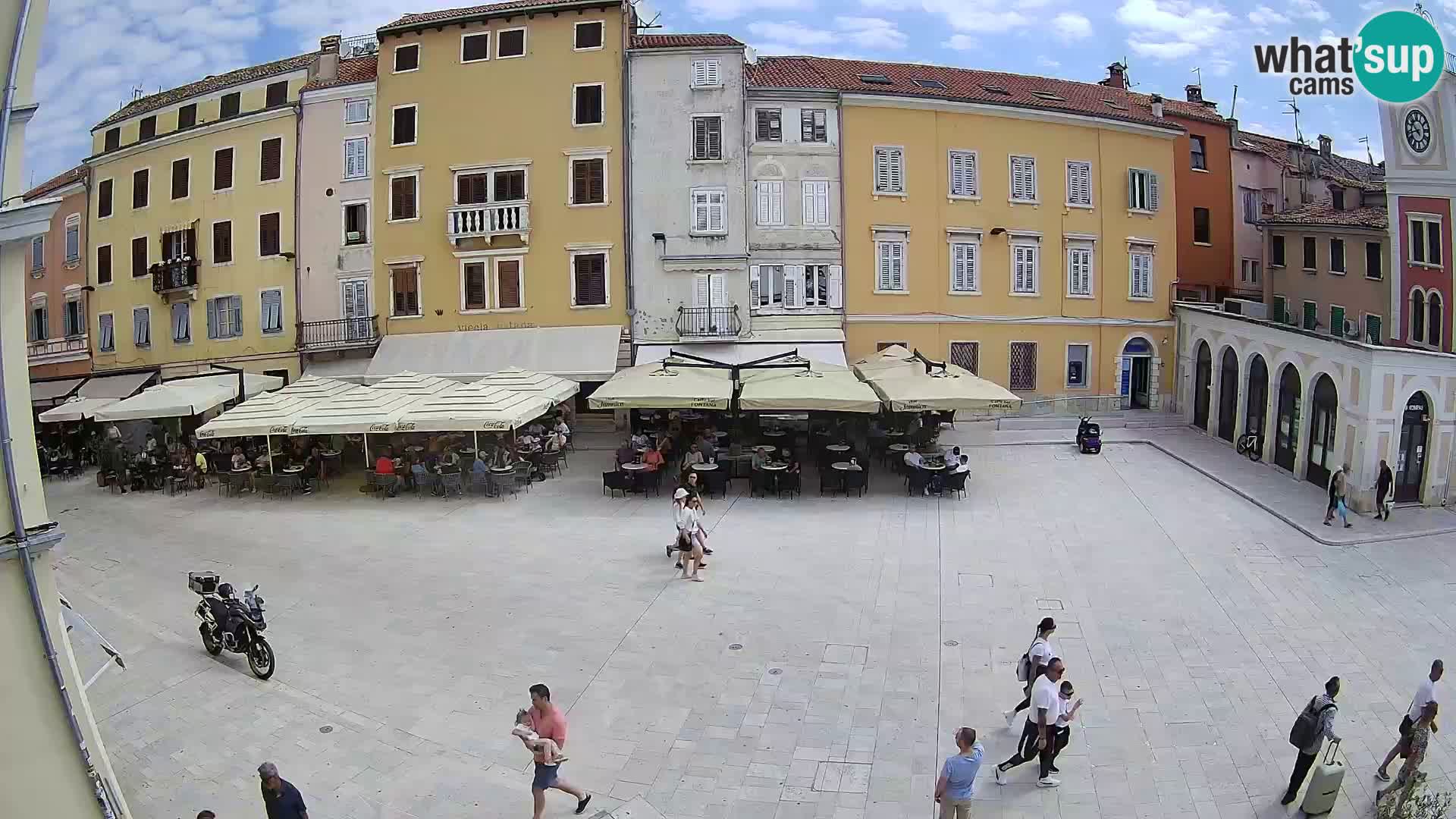 Webcam Rovigno Centro – Piazza Centrale
