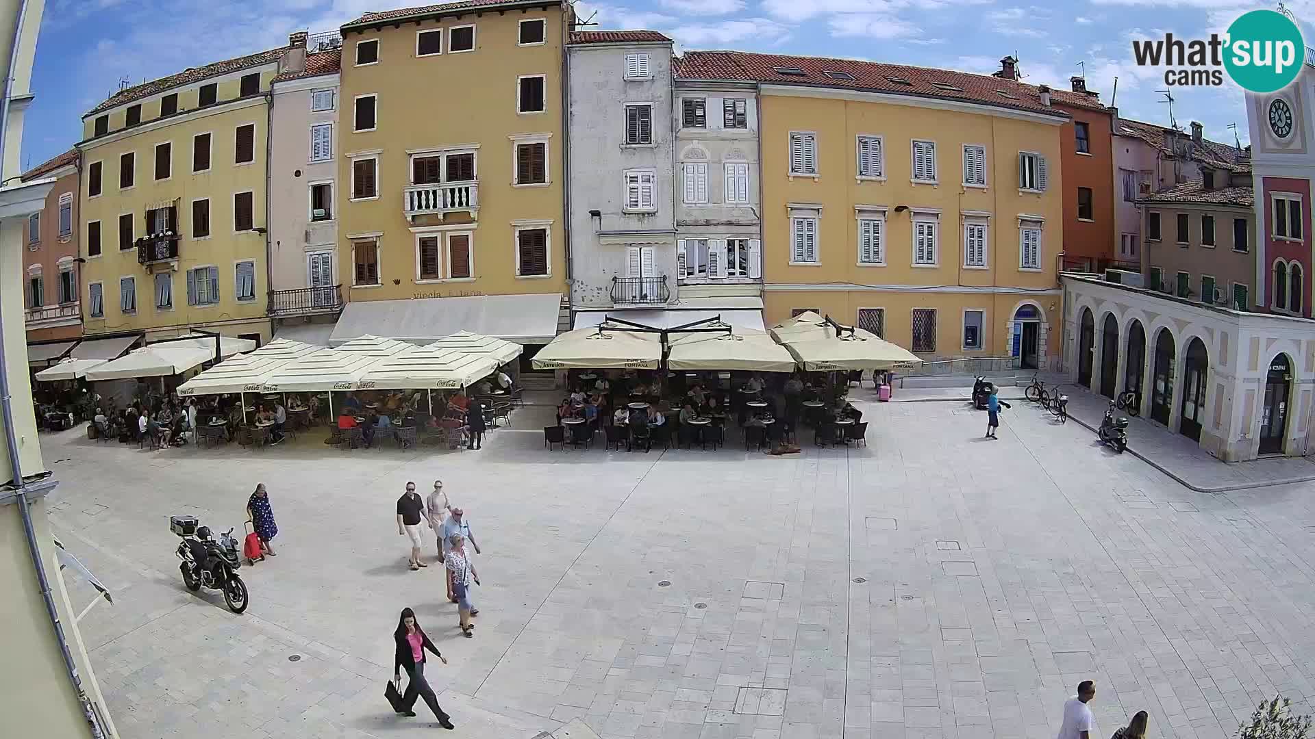 Webcam Rovinj Centre – Place Principale