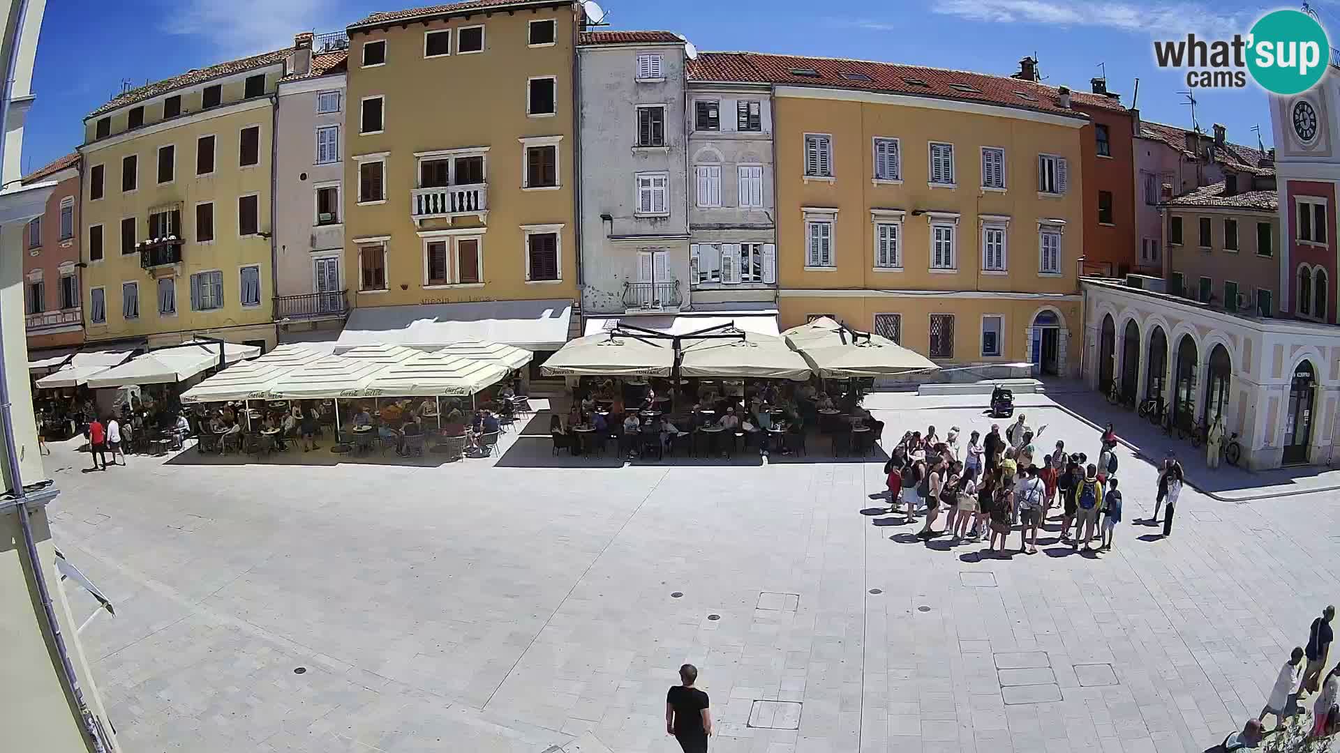 Spletna kamera Rovinj Center – Glavni trg