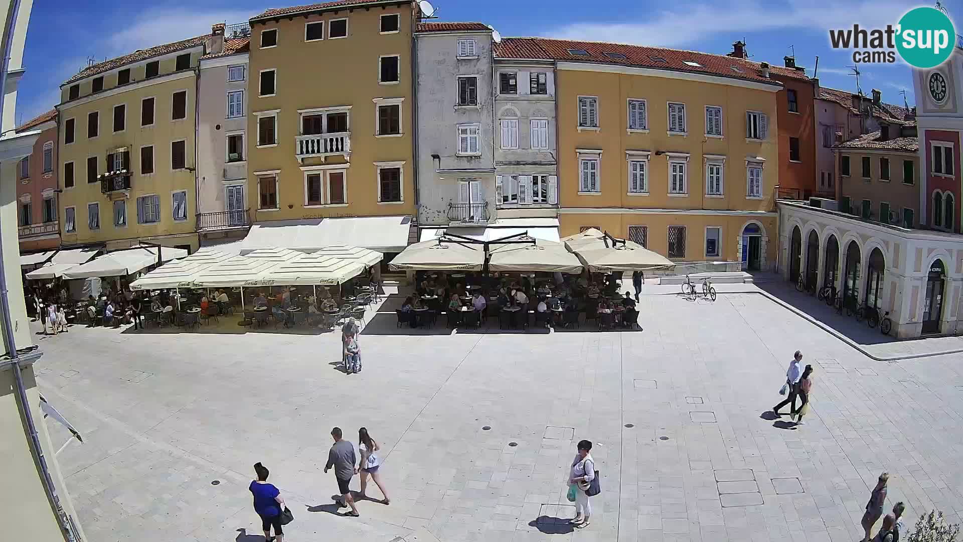 Webcam Rovinj Centar – glavni trg