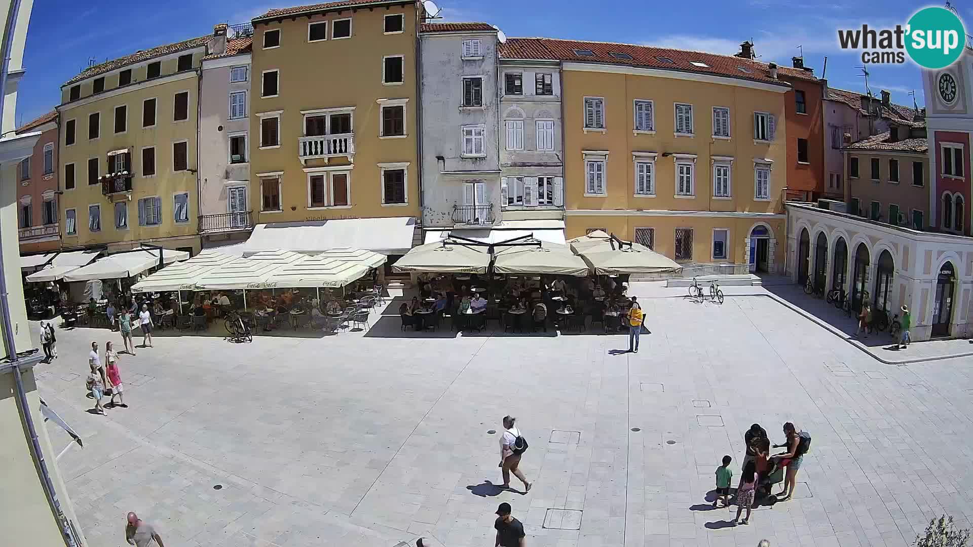 Rovinj Center Webcam – Main Square