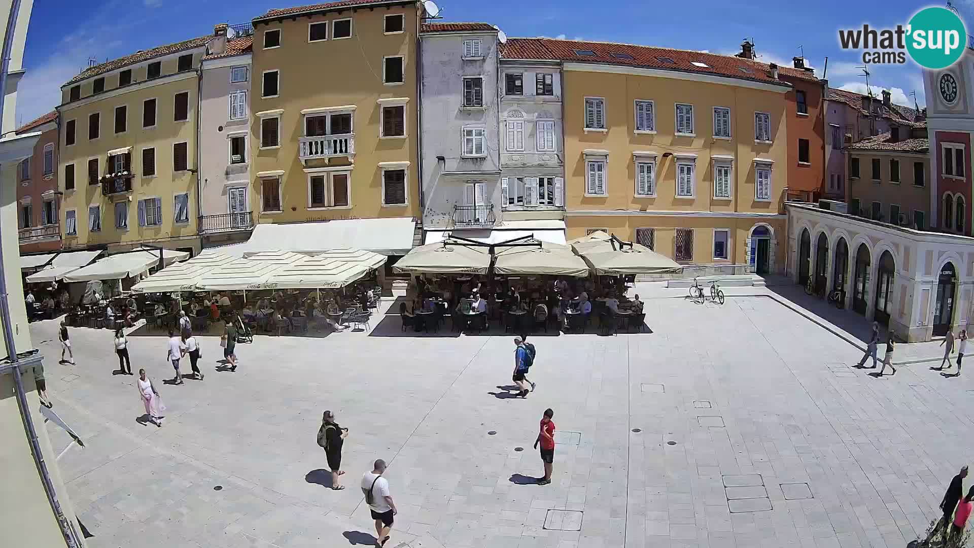Webcam Rovinj Centre – Place Principale