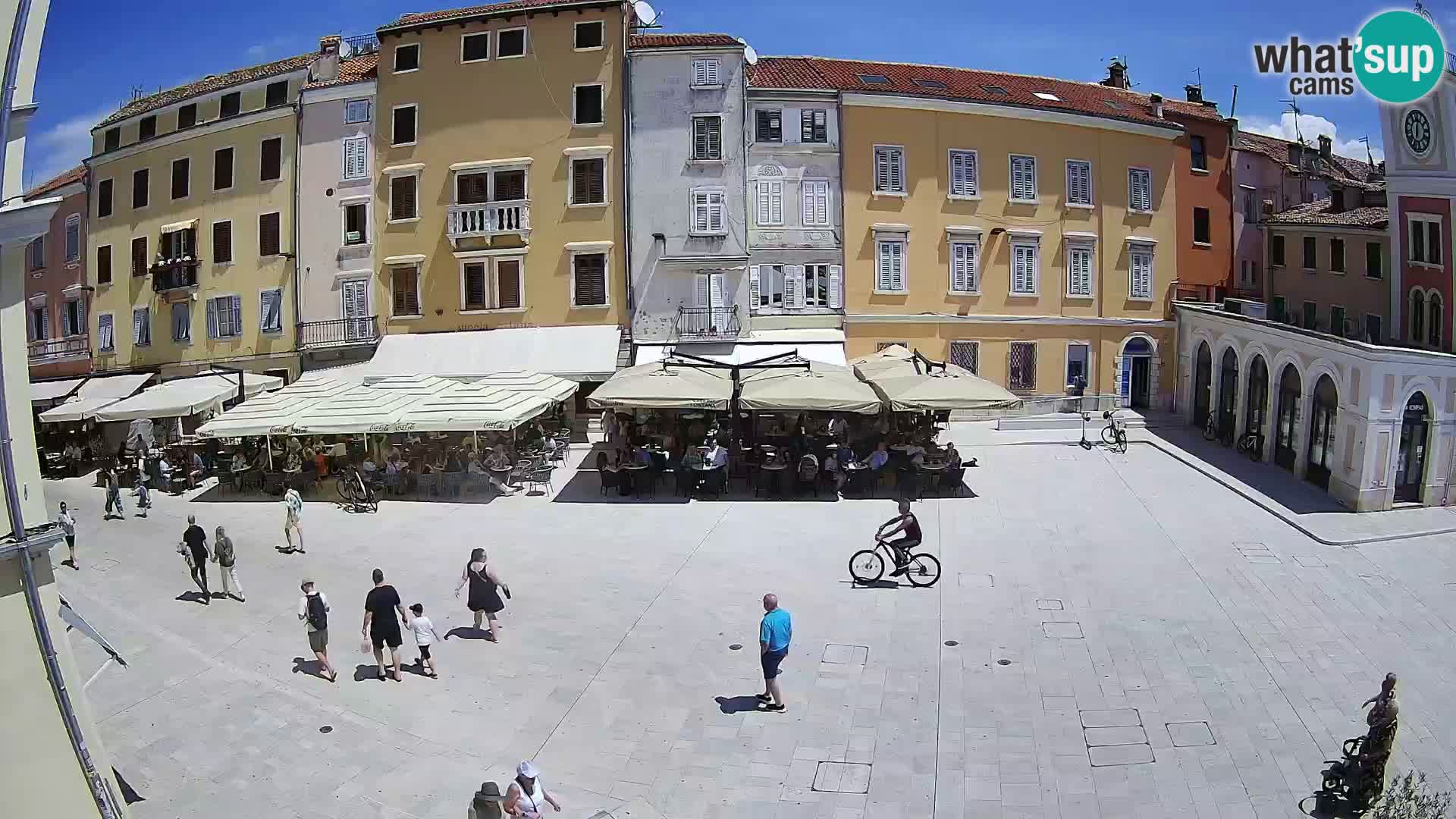 Webcam Rovigno Centro – Piazza Centrale