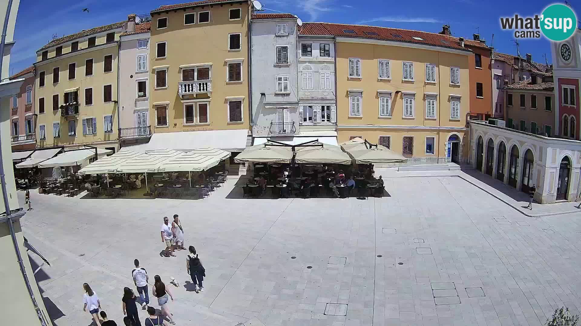 Webcam Rovigno Centro – Piazza Centrale