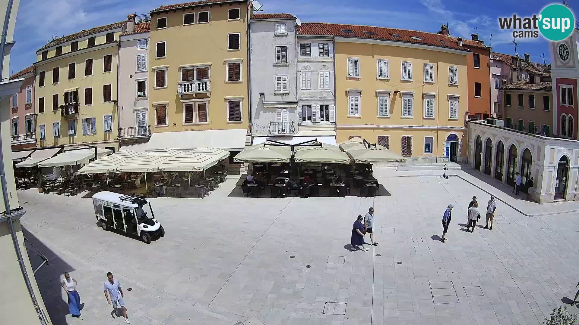 Webcam Rovinj Center – Plaza Principal