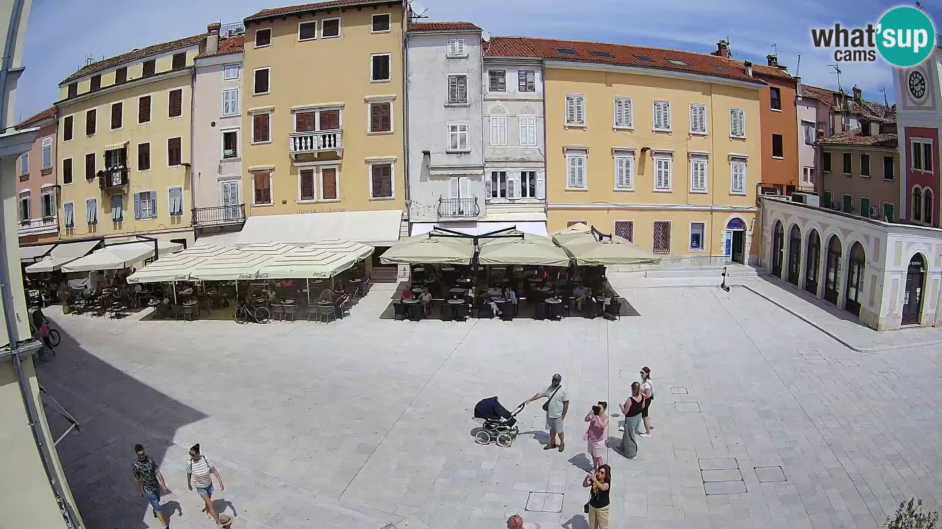 Webcam Rovinj Center – Plaza Principal
