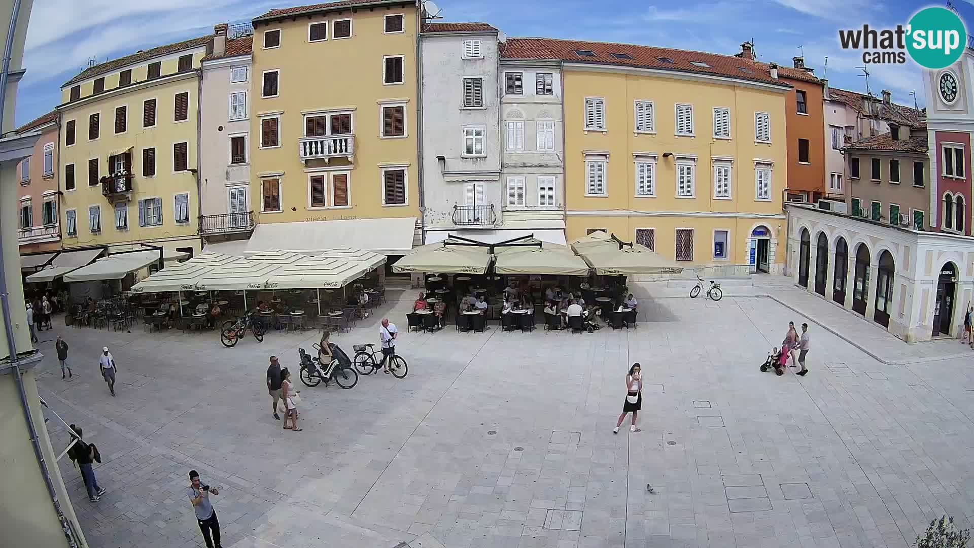 Webcam Rovigno Centro – Piazza Centrale