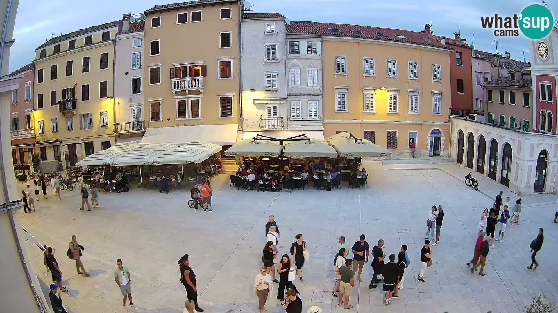 Webcam Rovigno Centro – Piazza Centrale