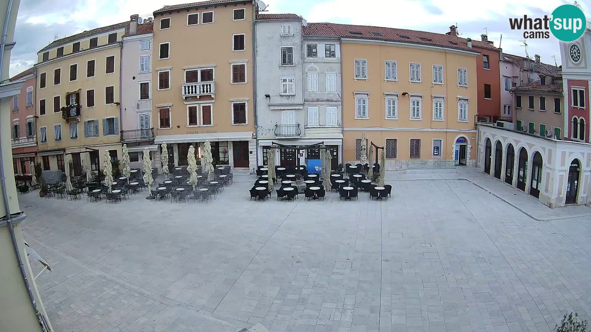 Rovinj Center Webcam – Main Square
