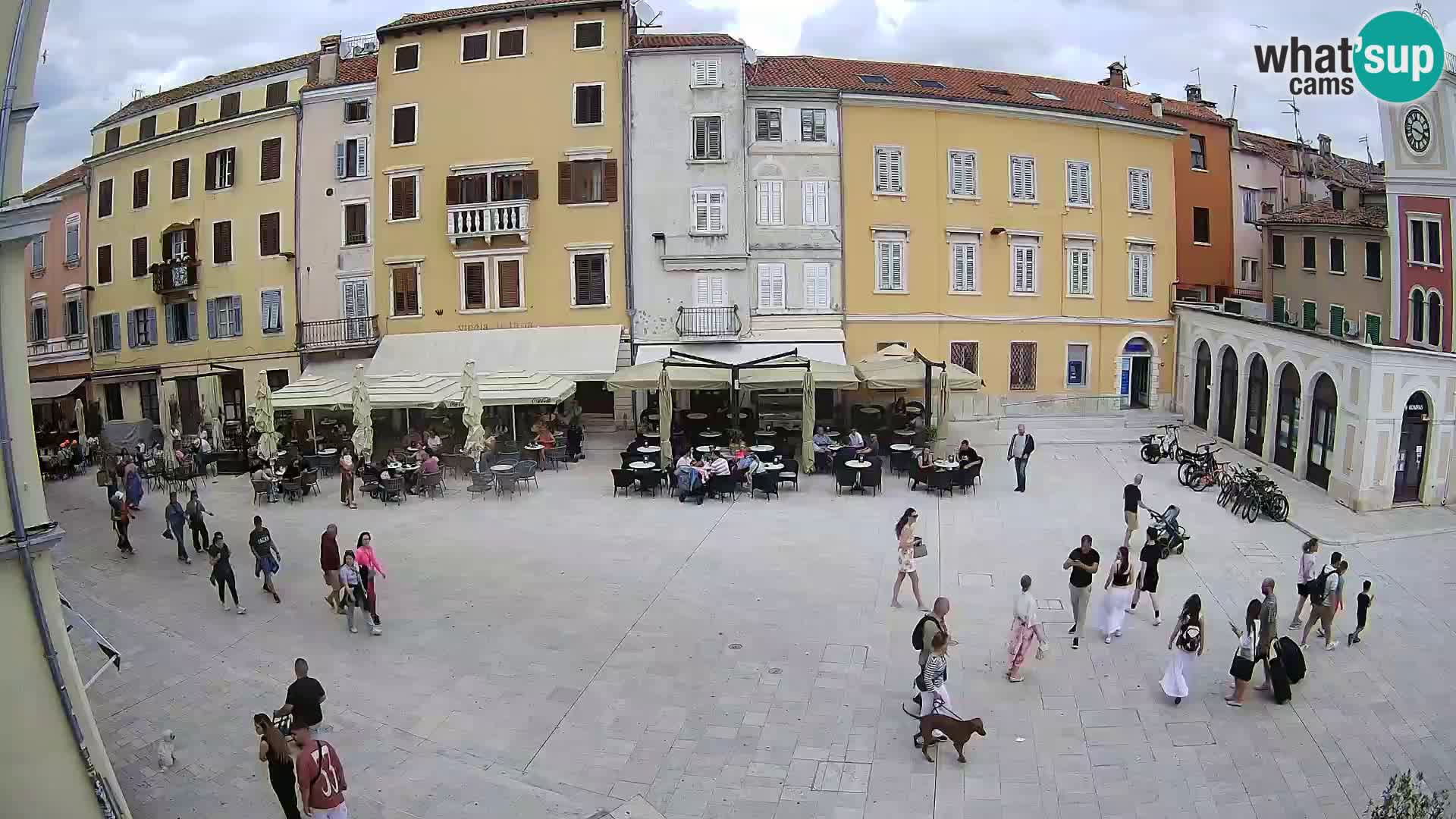 Rovinj Center Webcam – Main Square